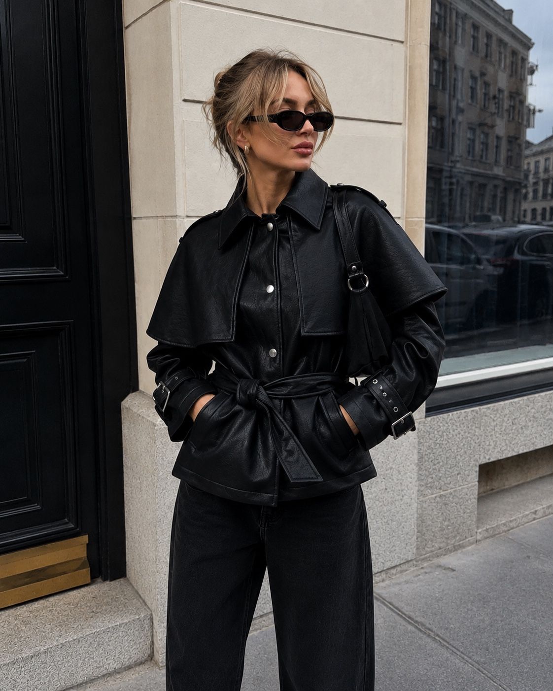 Tailored Jacket with Belt