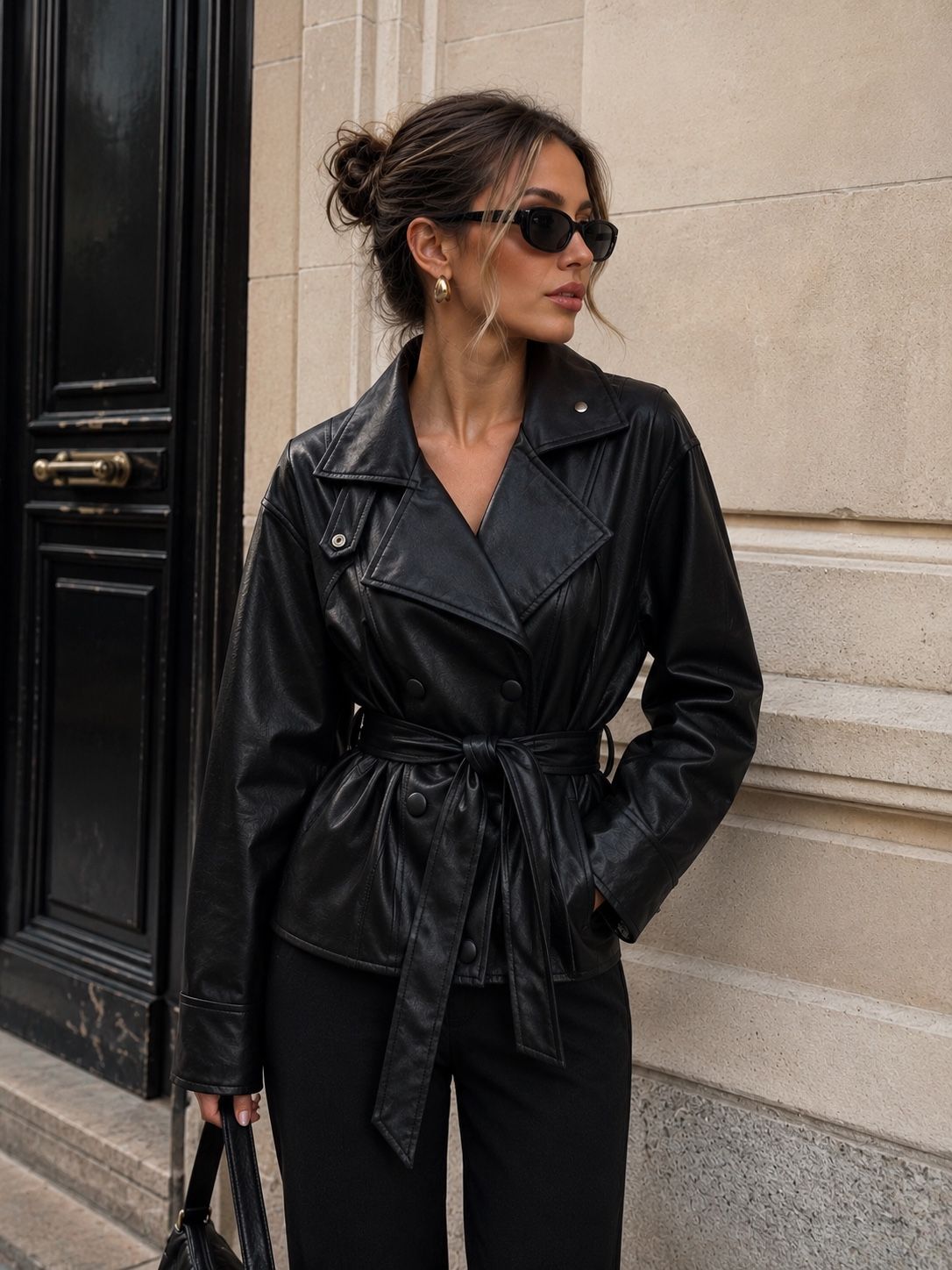 Tailored Belted Jacket