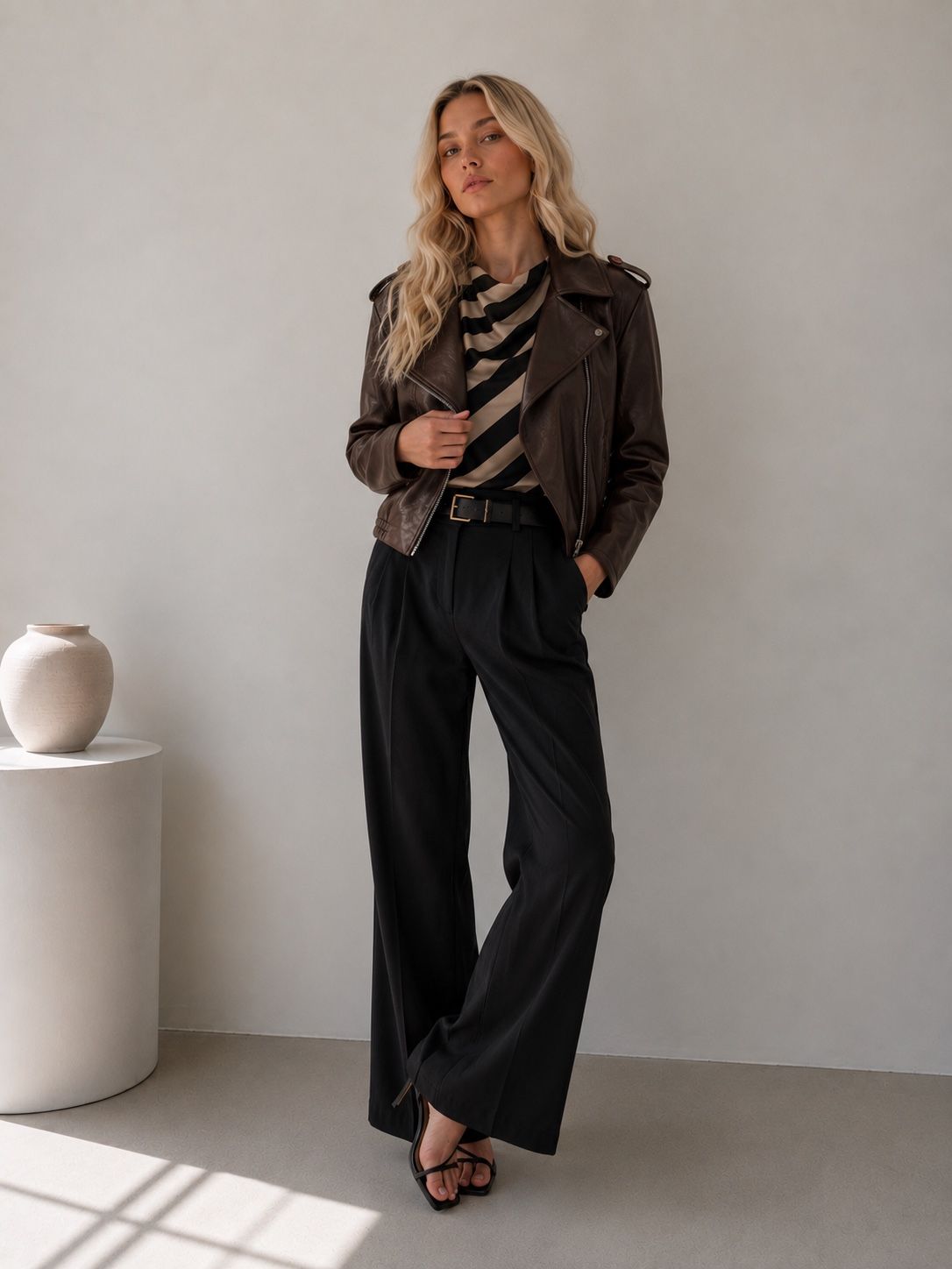 Tailored Hip-Length Jacket