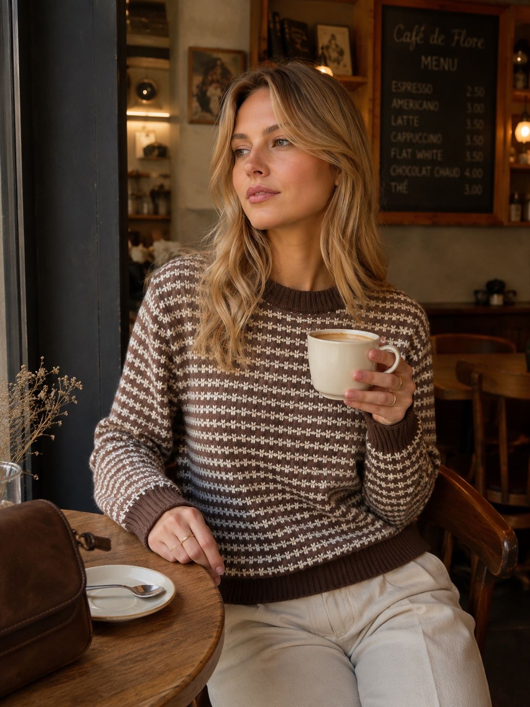 Ribbed Straight-Fit Sweater