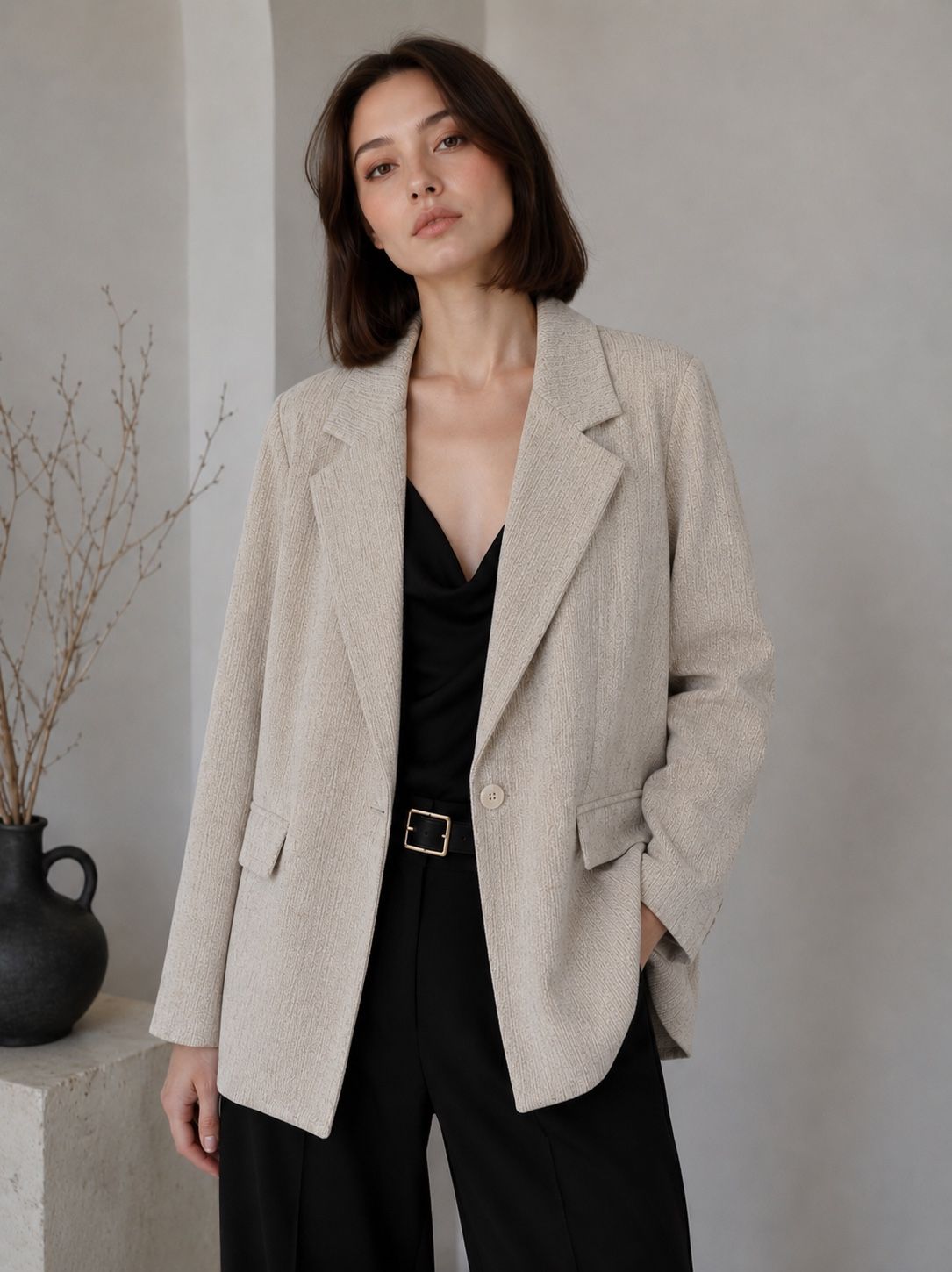 Tailored Longline Blazer