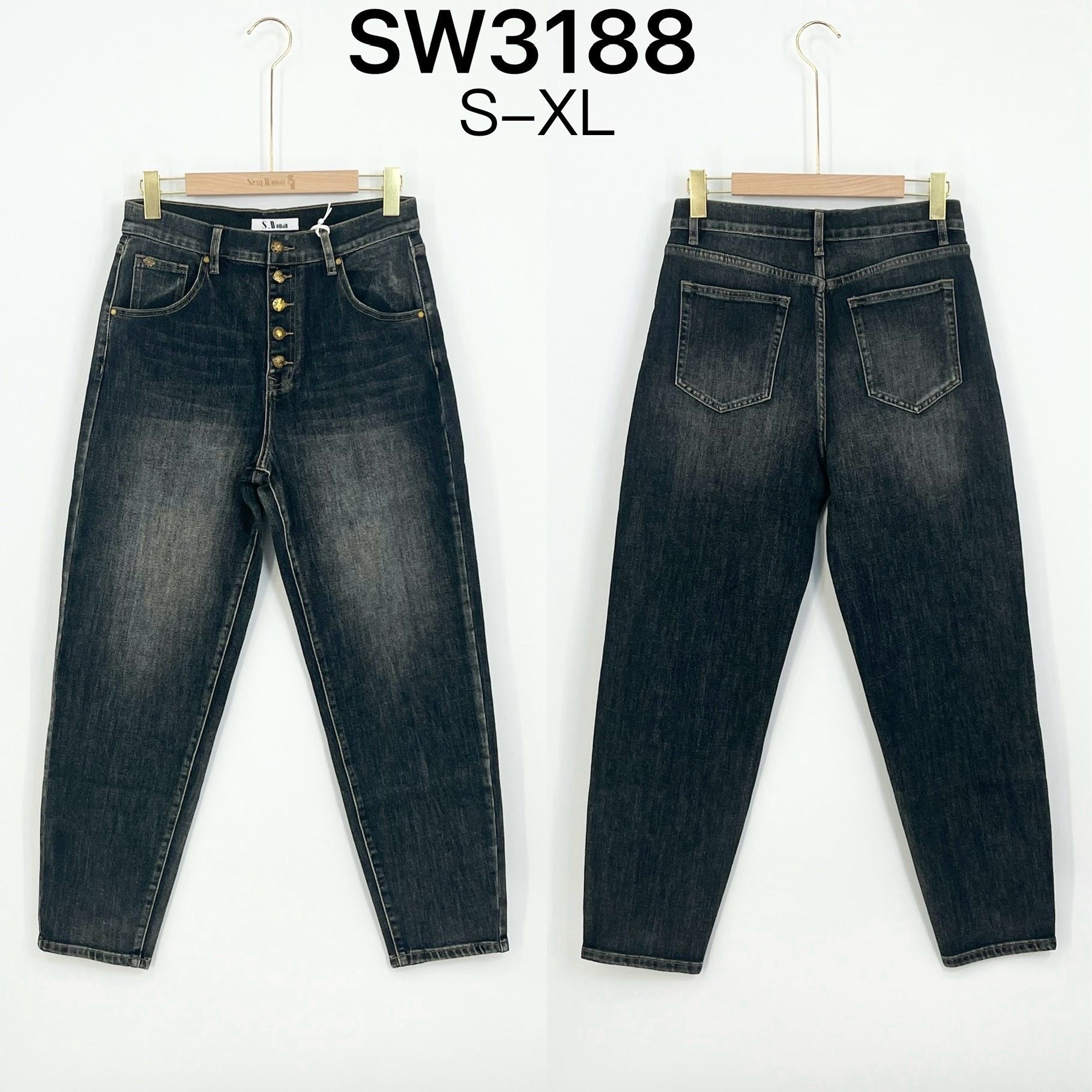 Regular Straight-Leg Jeans