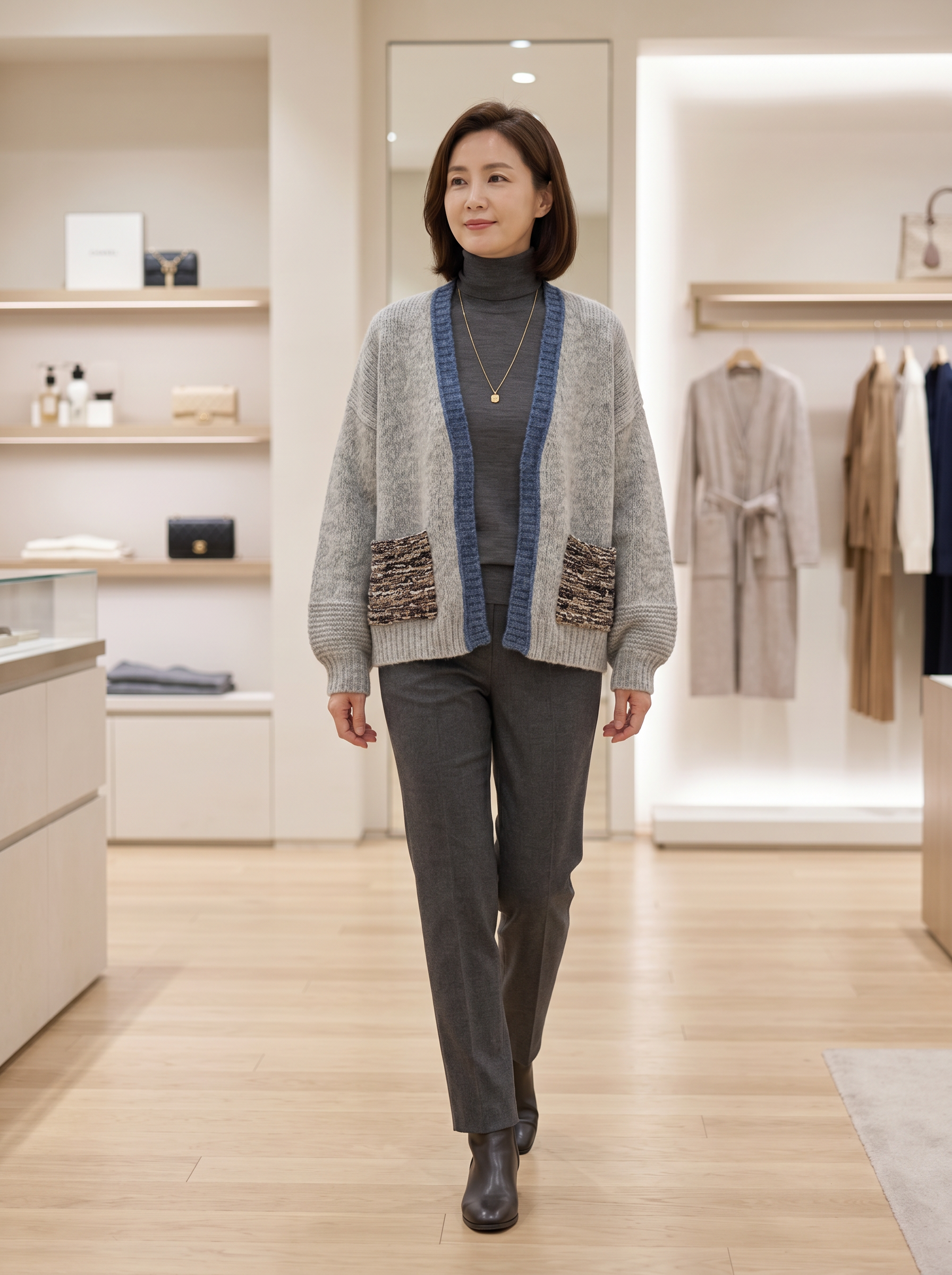Oversized Cardigan with Pockets