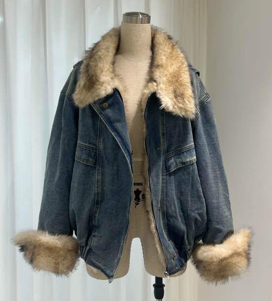 Oversized Collar Jacket
