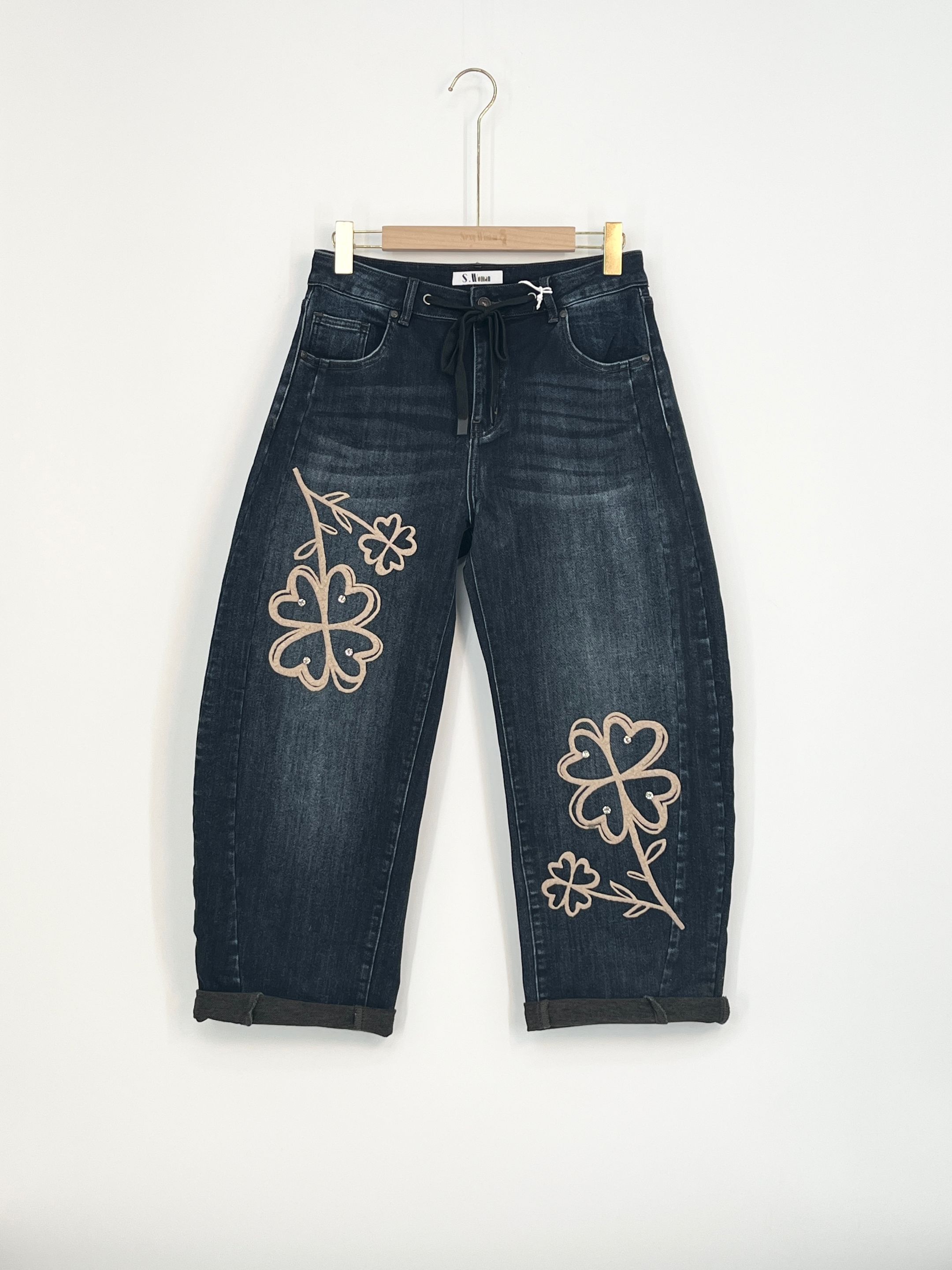 Straight High‑Waist Jeans