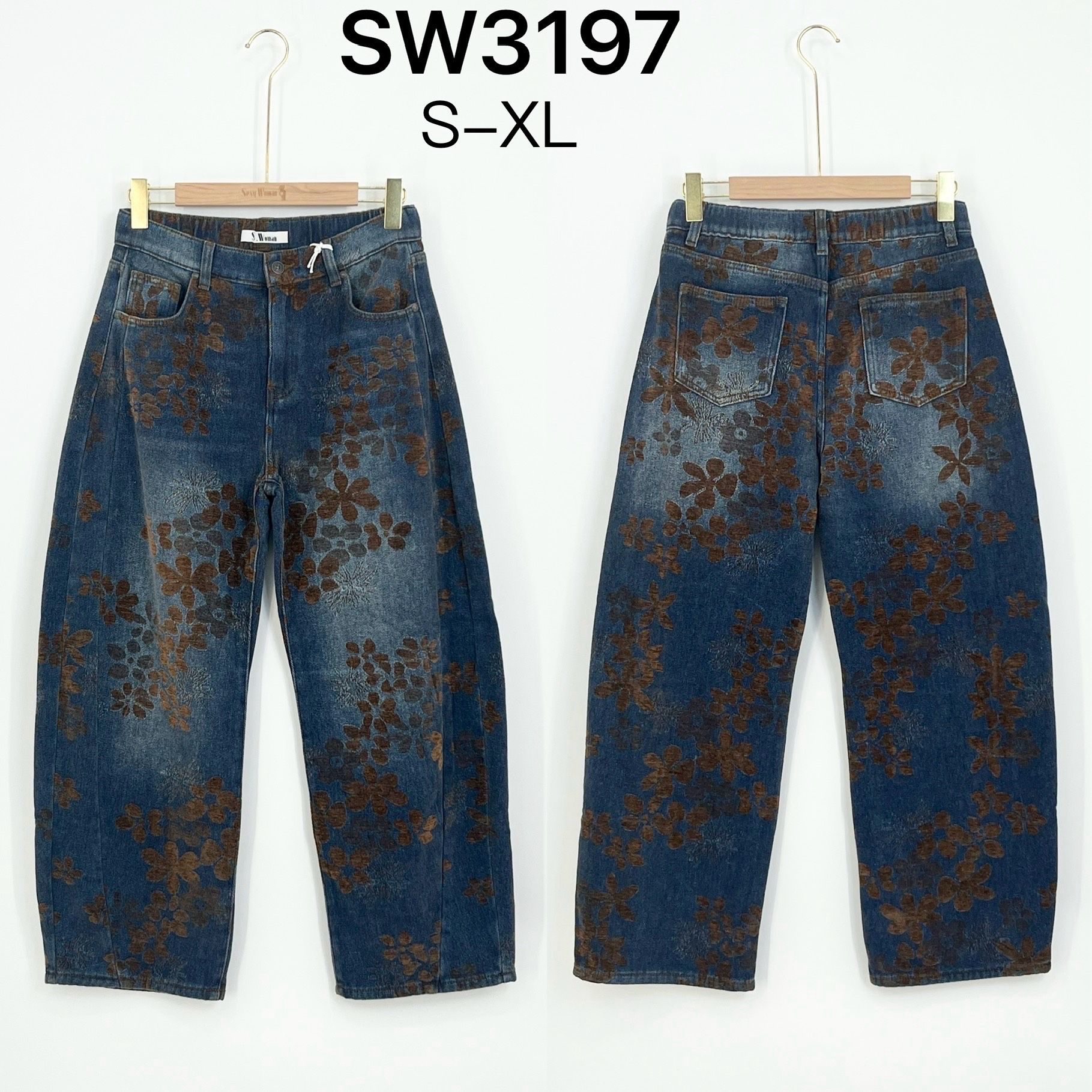 Straight Ankle-Length Jeans