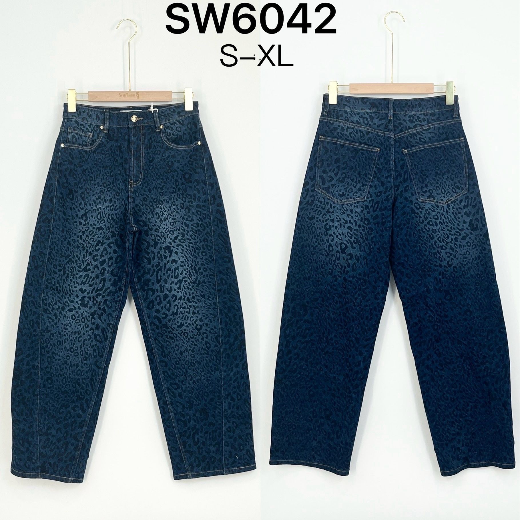 Regular 7/8 Flared Trousers