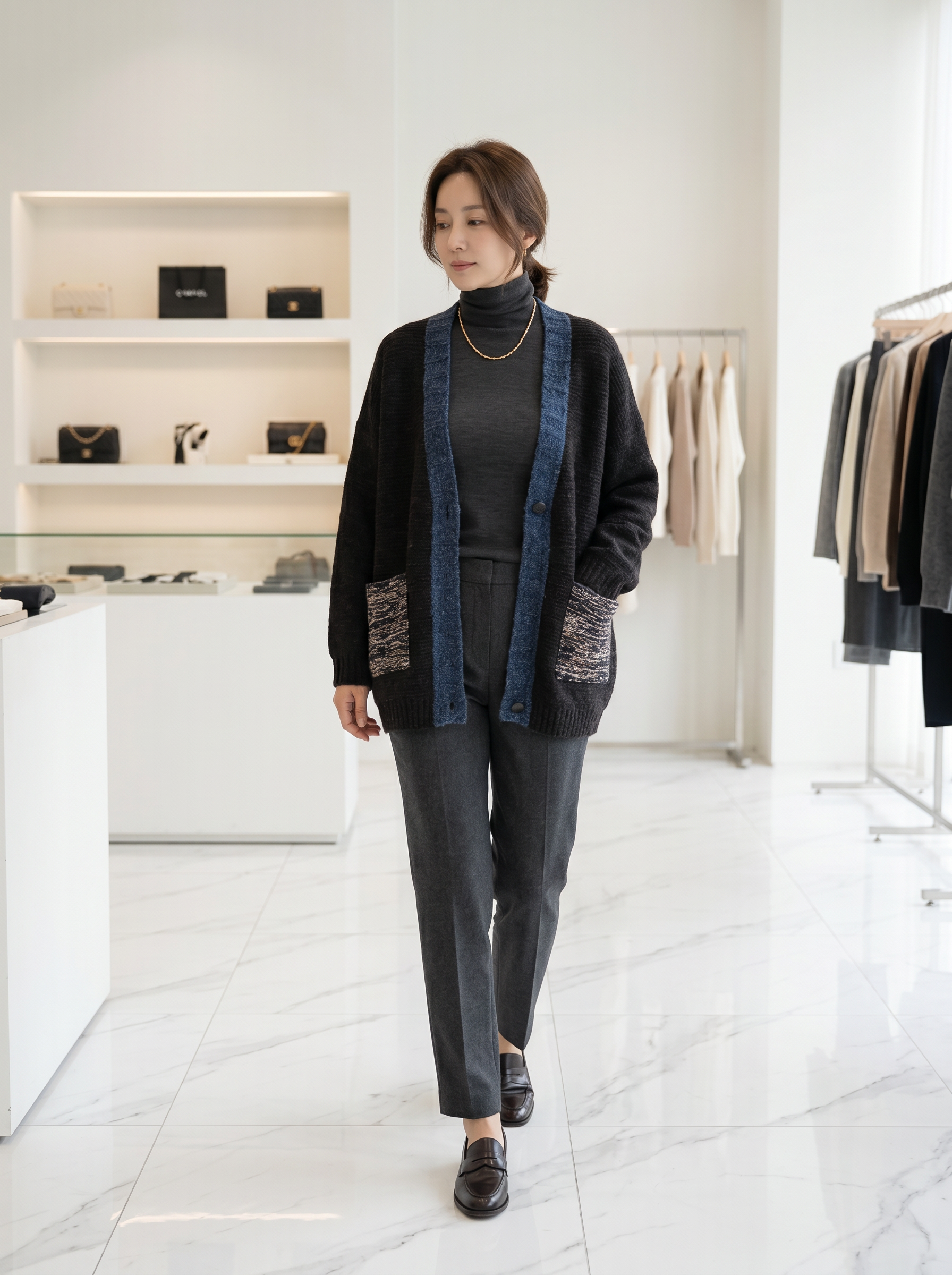 Long Oversized Cardigan