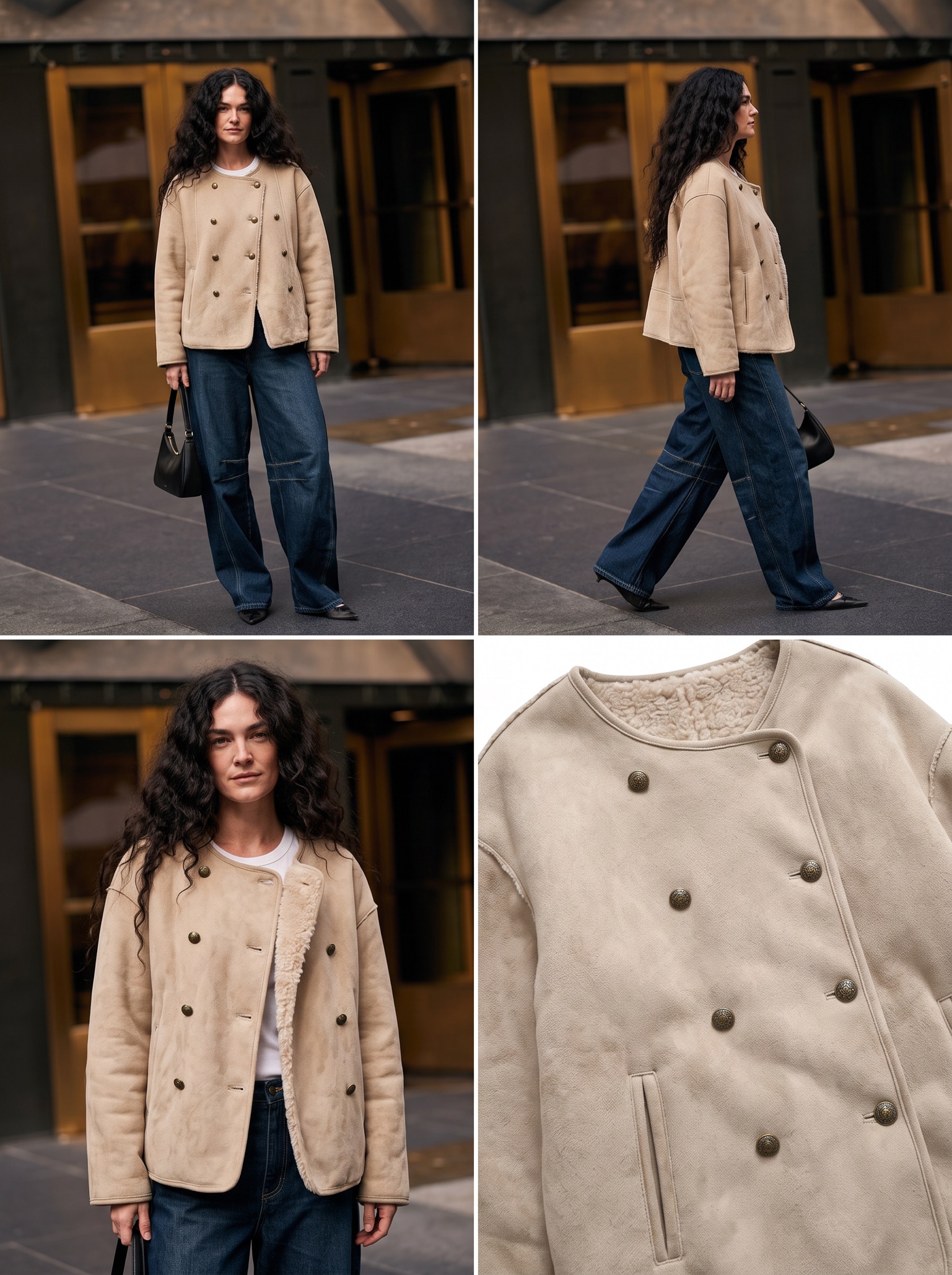 Oversized Short Coat