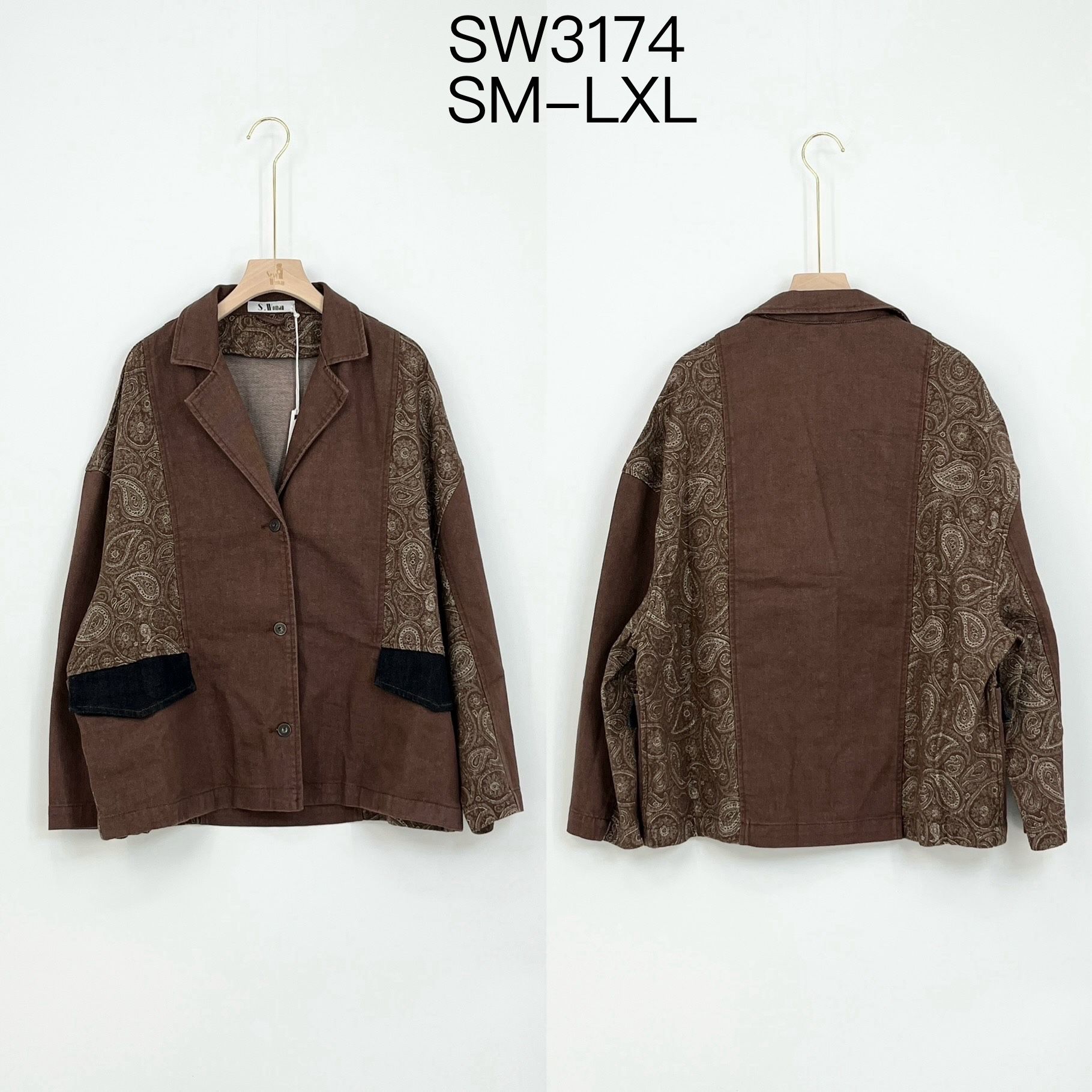 Straight Jacket with Lapels