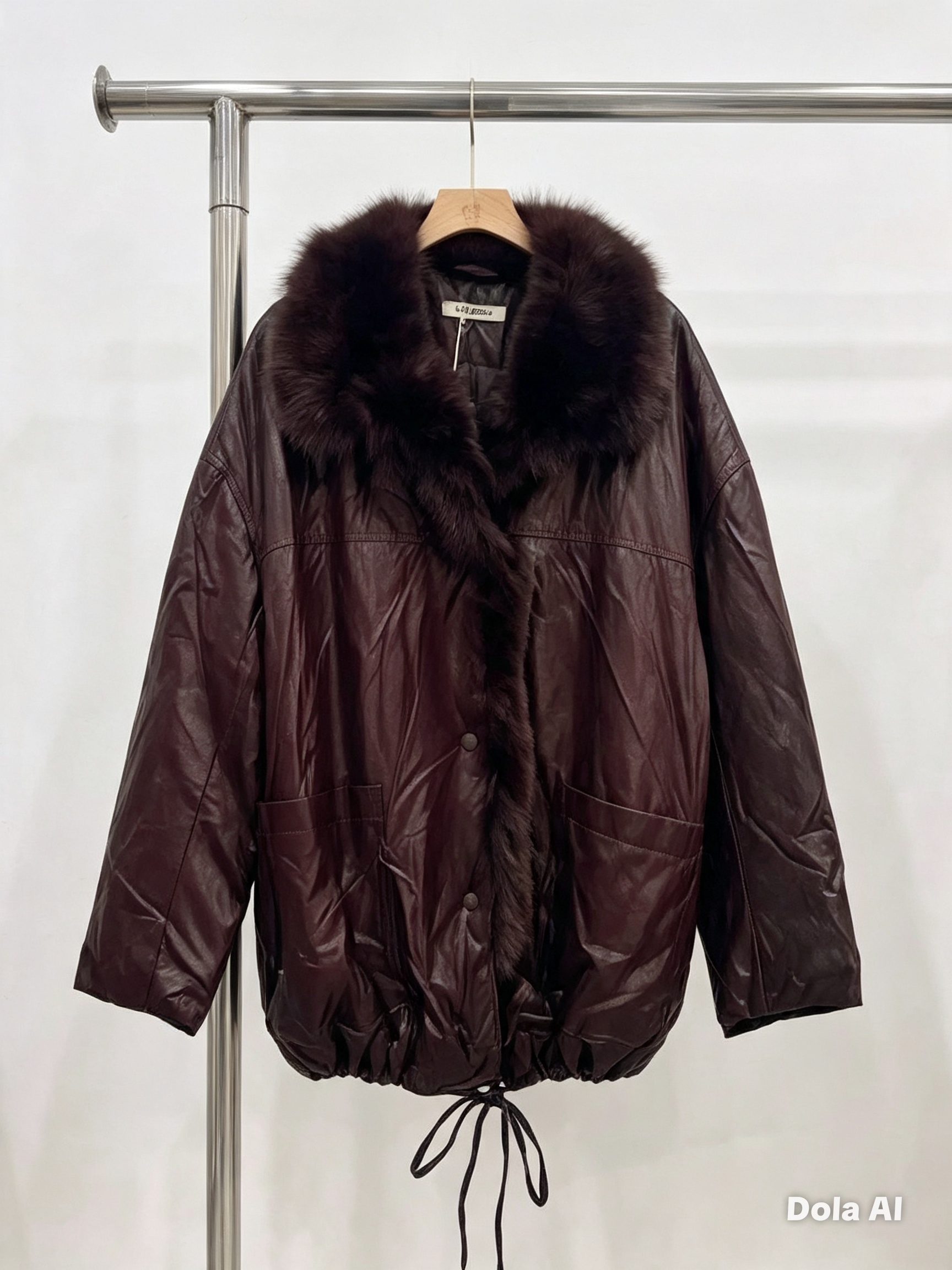 Long Drawstring Coat