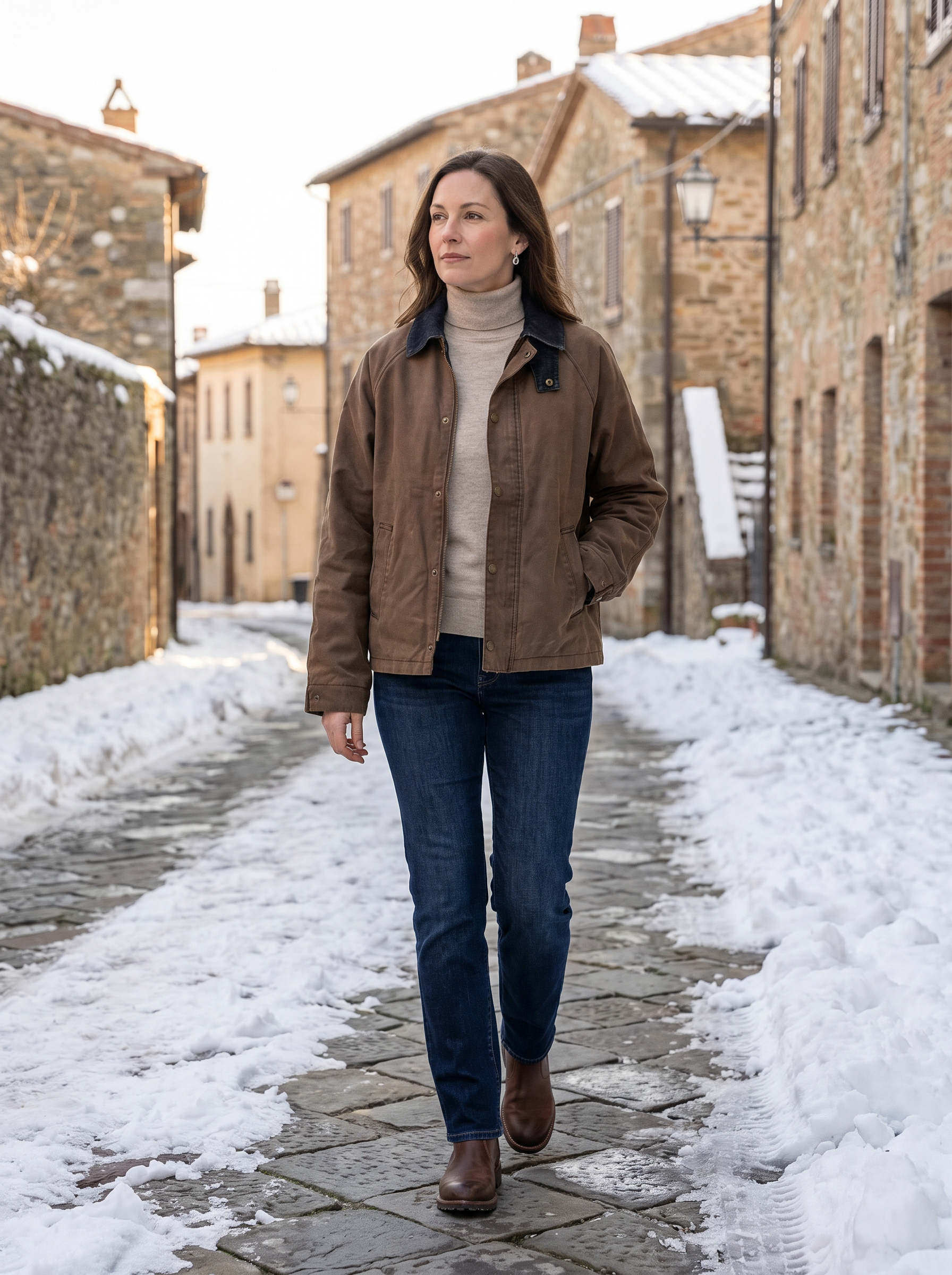 Straight Jacket with Collar