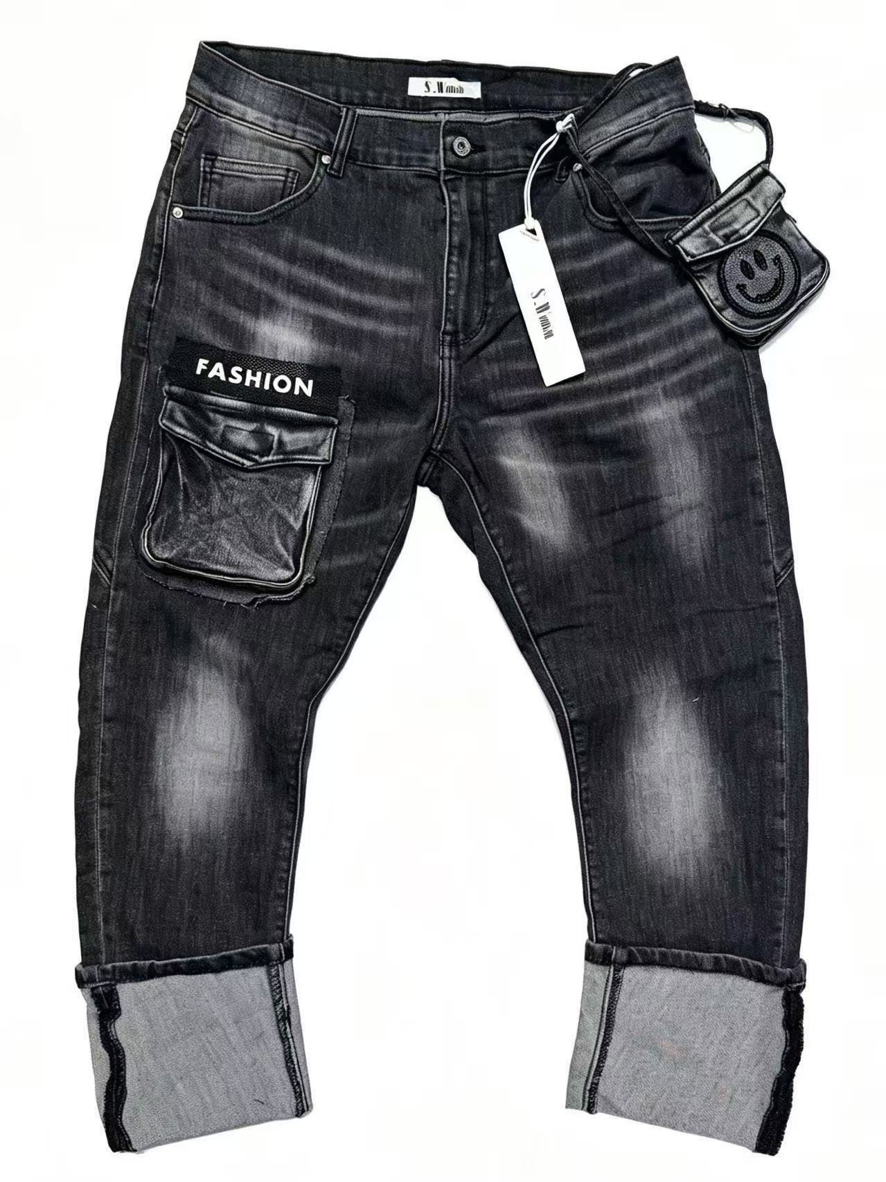 Slim Cargo Jeans