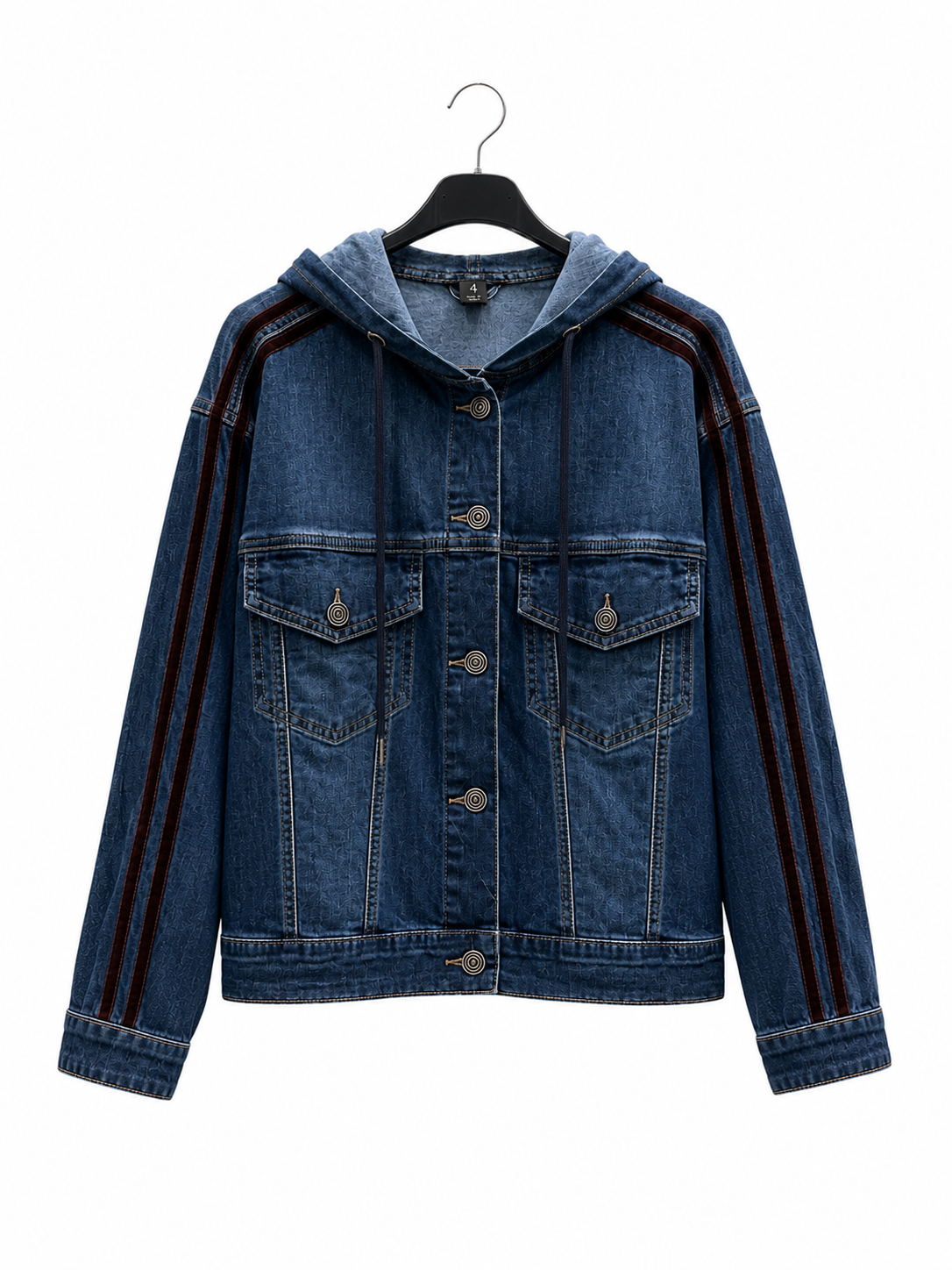 Denim Jacket with Hood