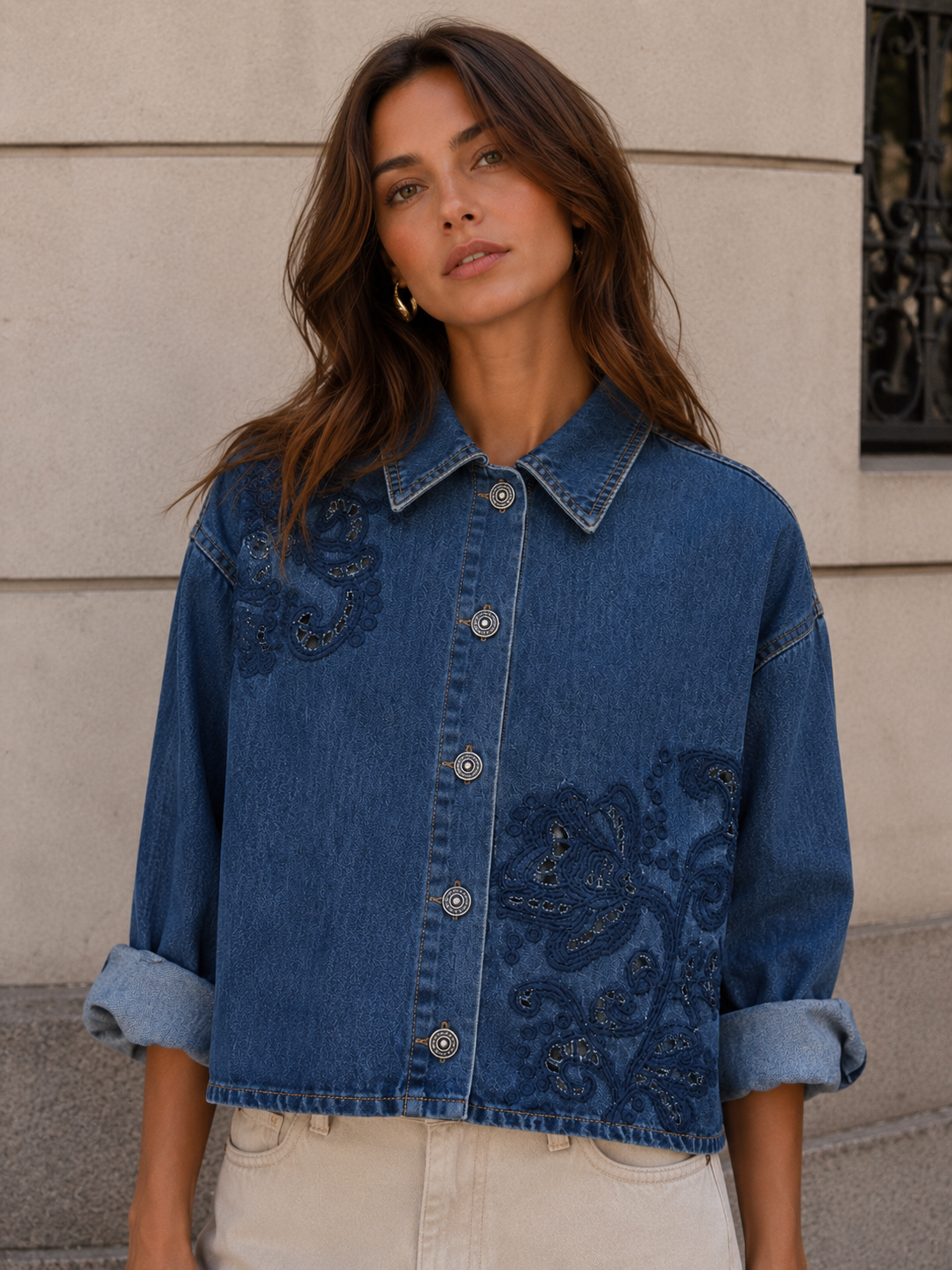 Relaxed Denim Shirt