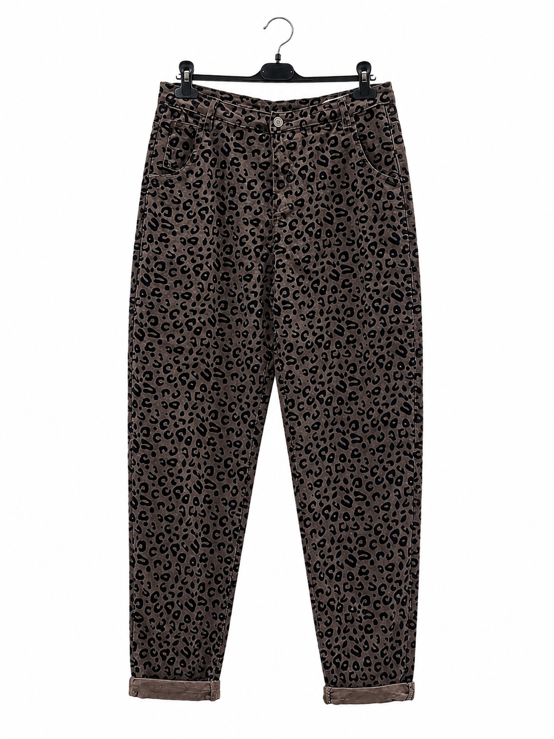 Patterned Baggy Trousers
