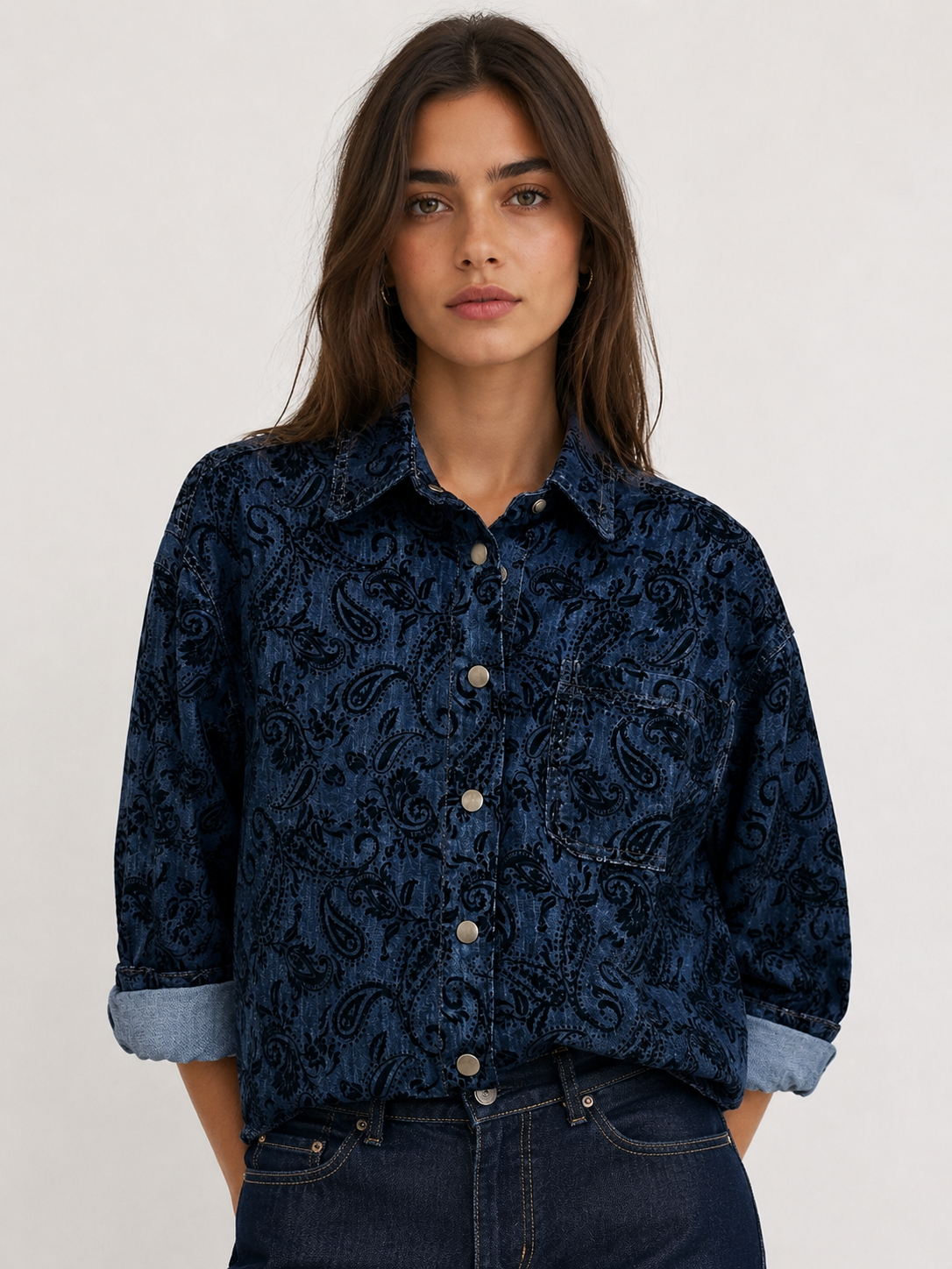 Relaxed Denim Shirt