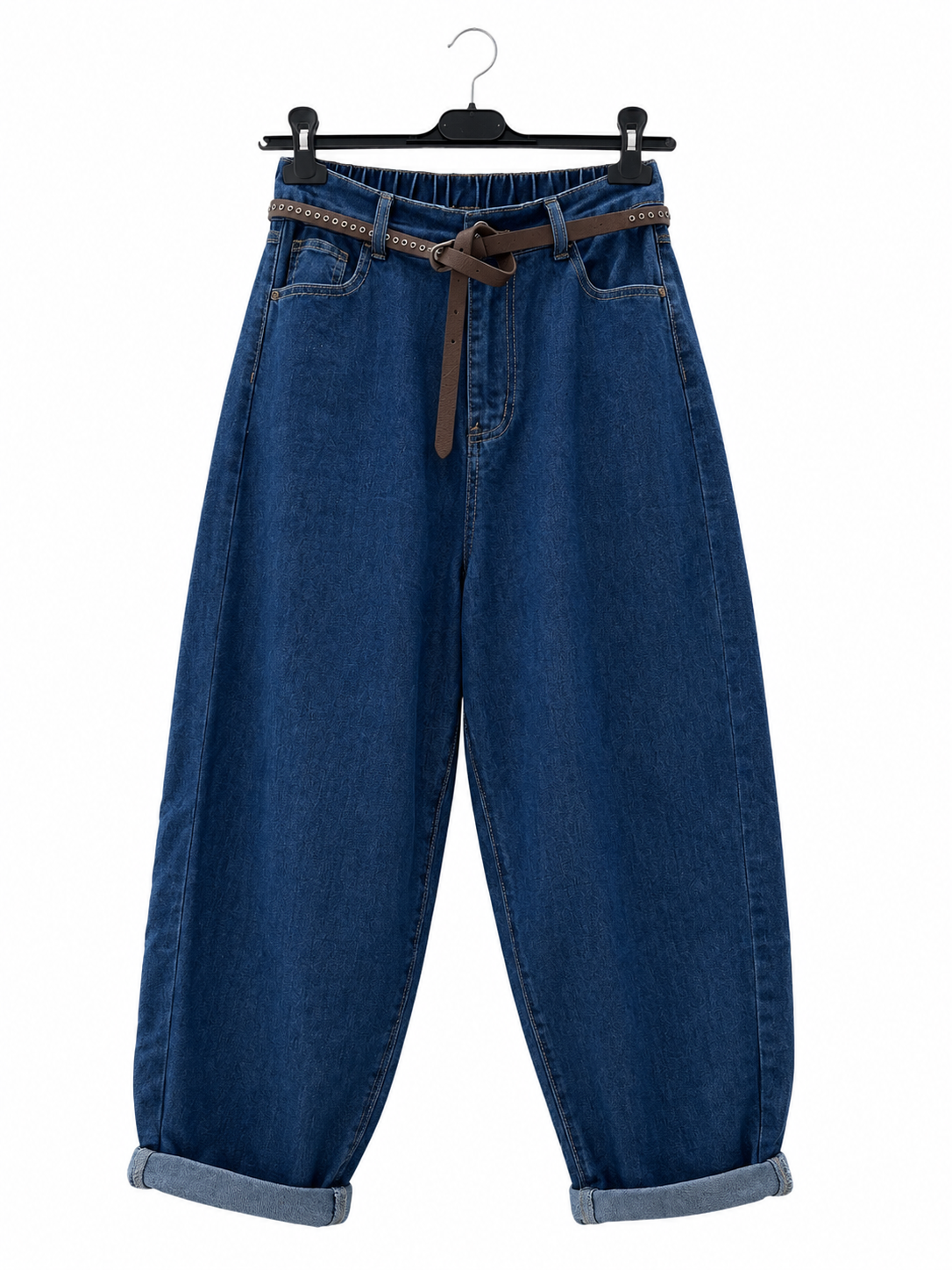 Baggy Wide-Leg Trousers