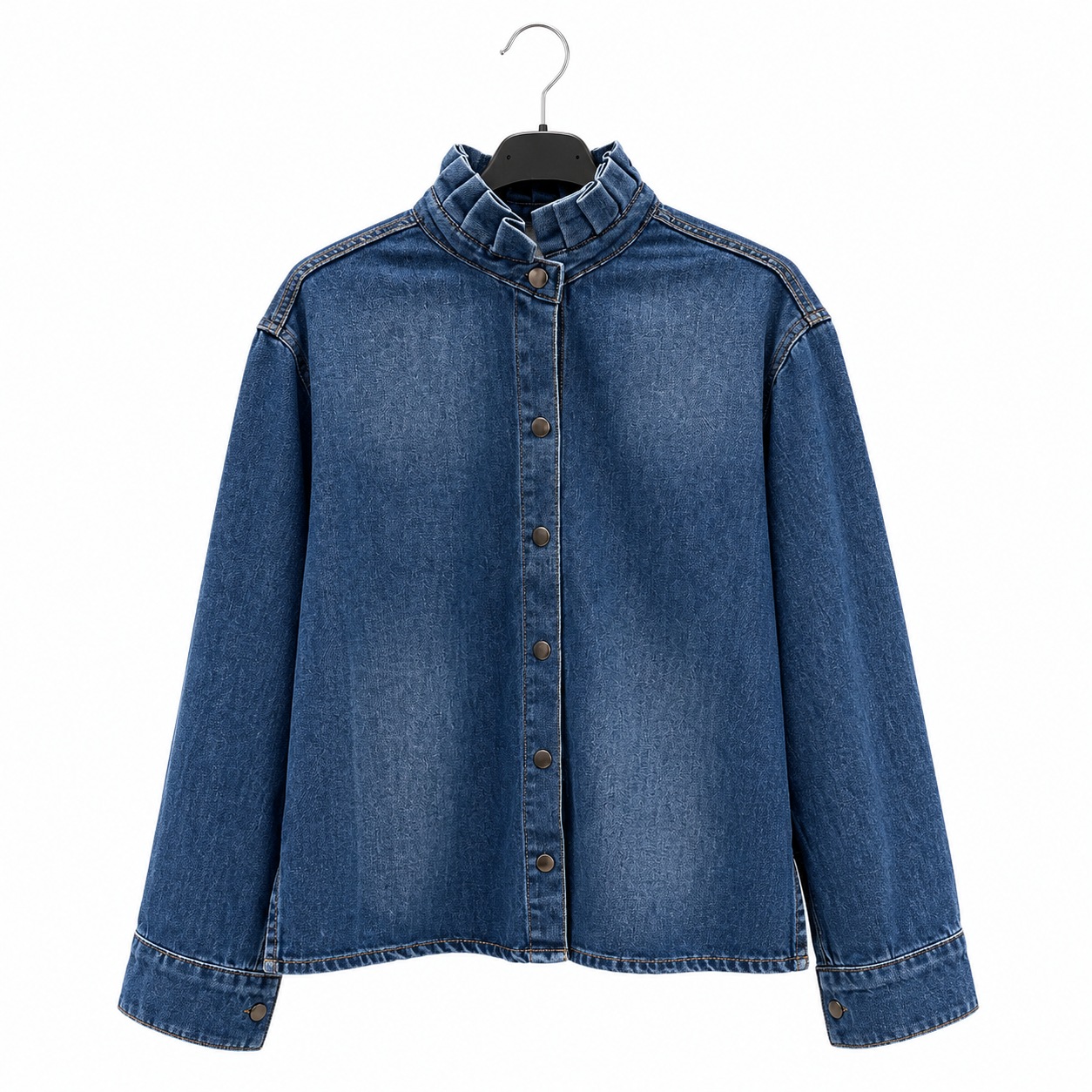 Relaxed Hip-Length Shirt