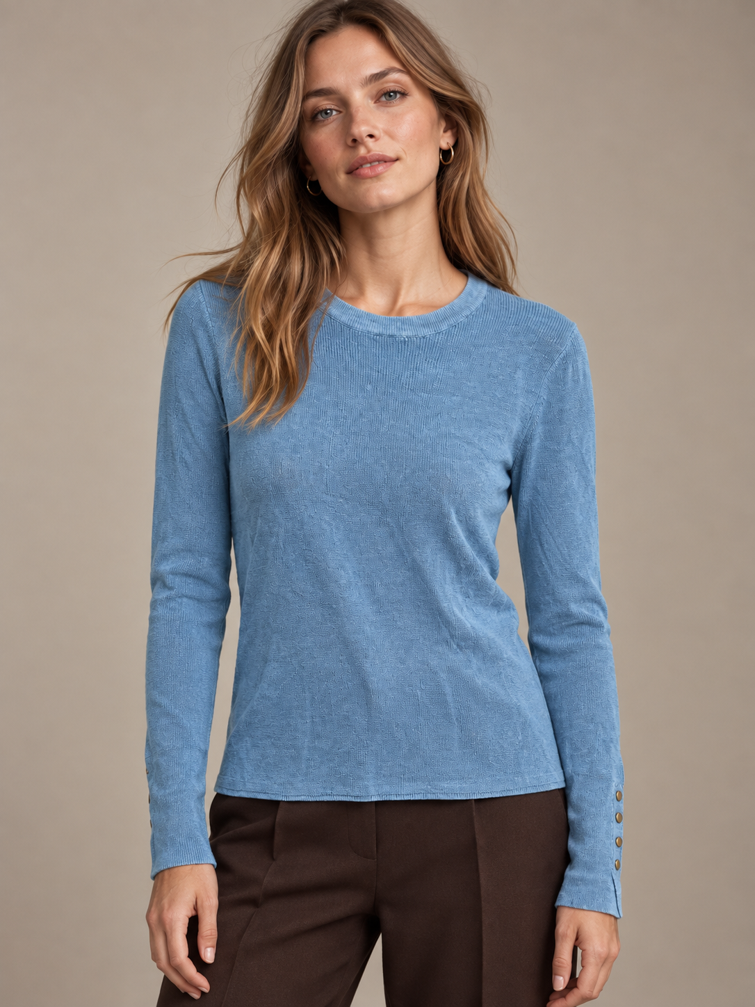 Ribbed Fitted Sweater