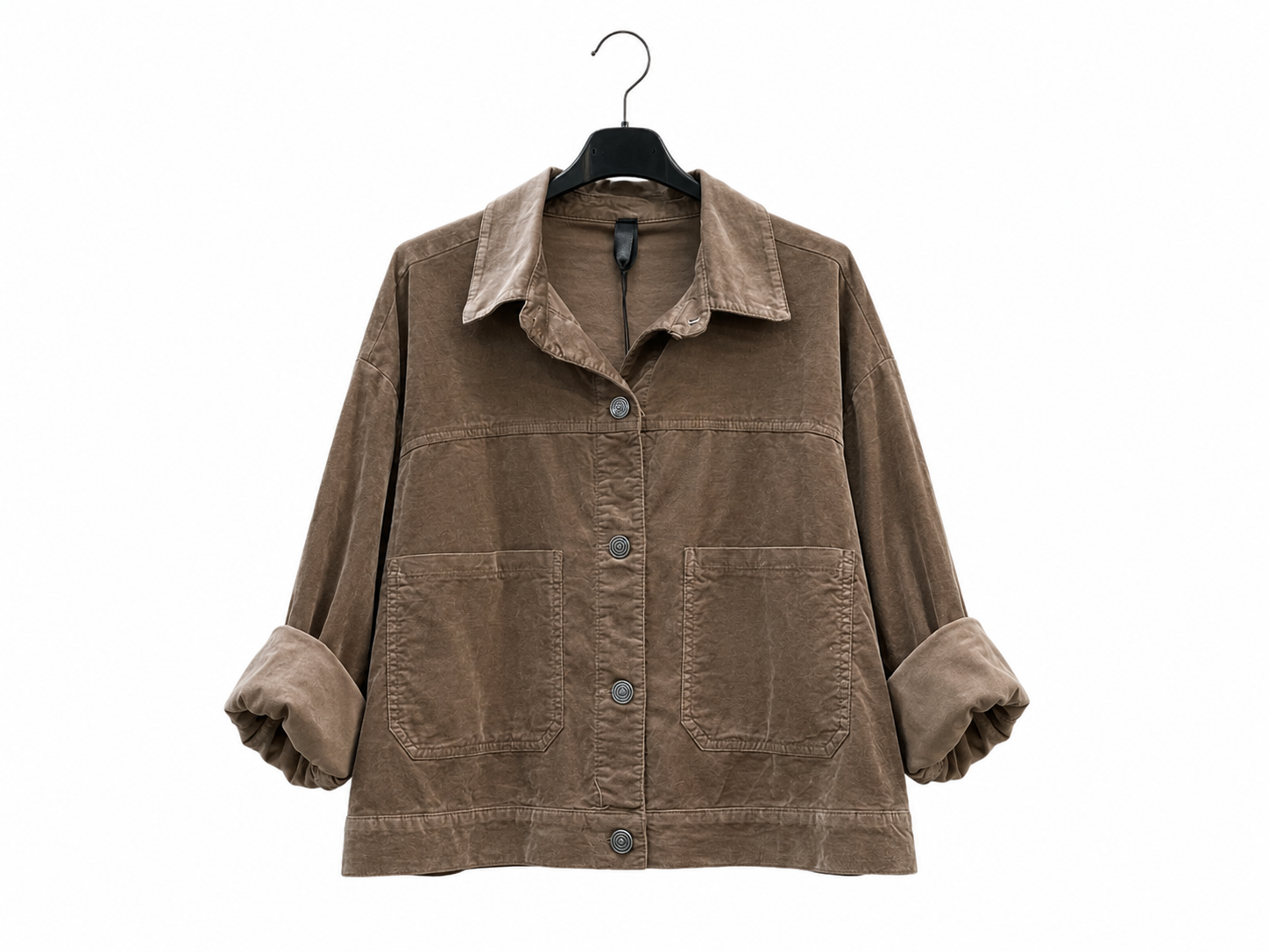 Oversized Jacket with Collar