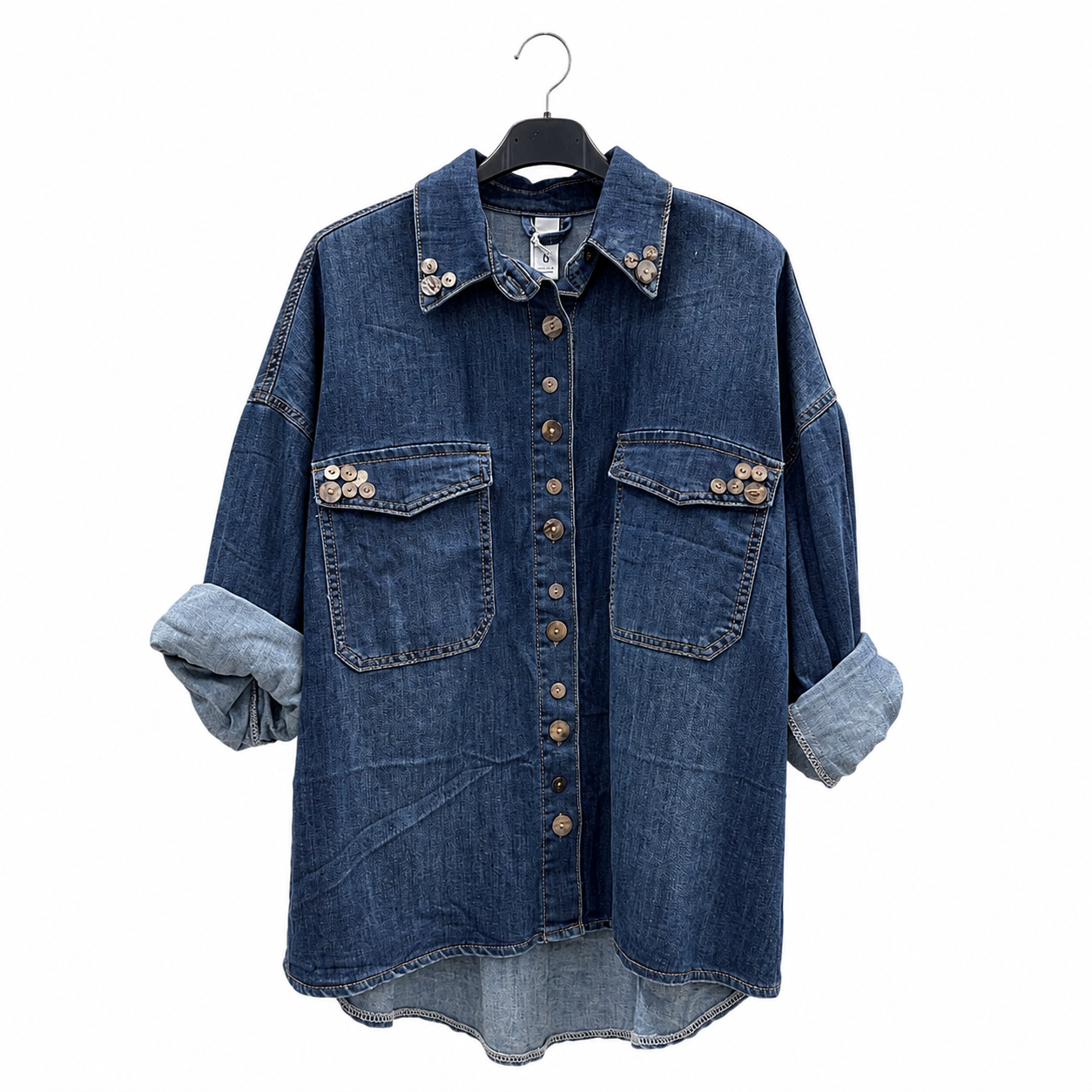 Relaxed Longline Shirt