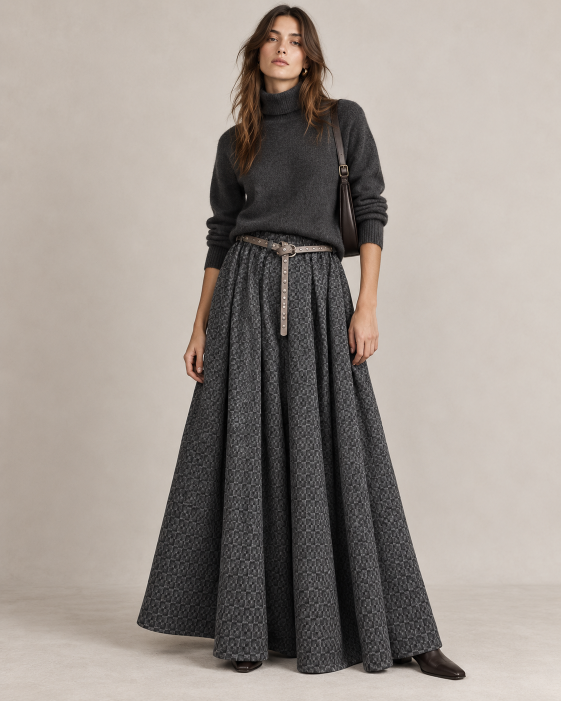 Palazzo Trousers with Belt