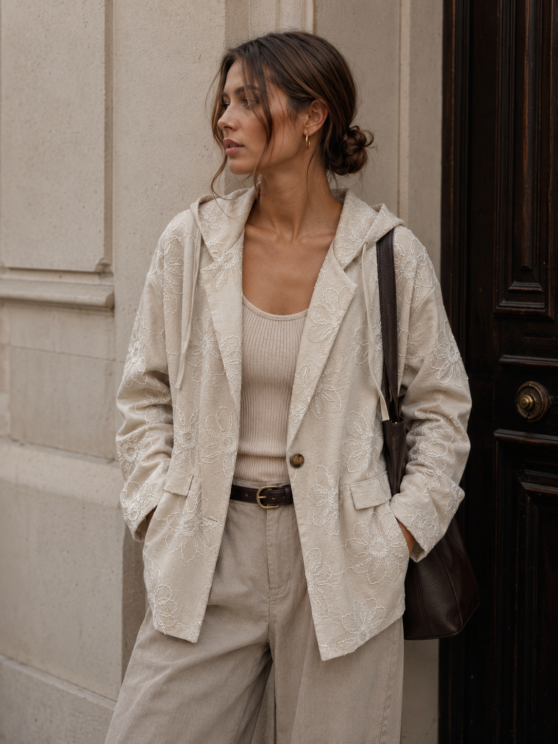 Hooded Straight Jacket