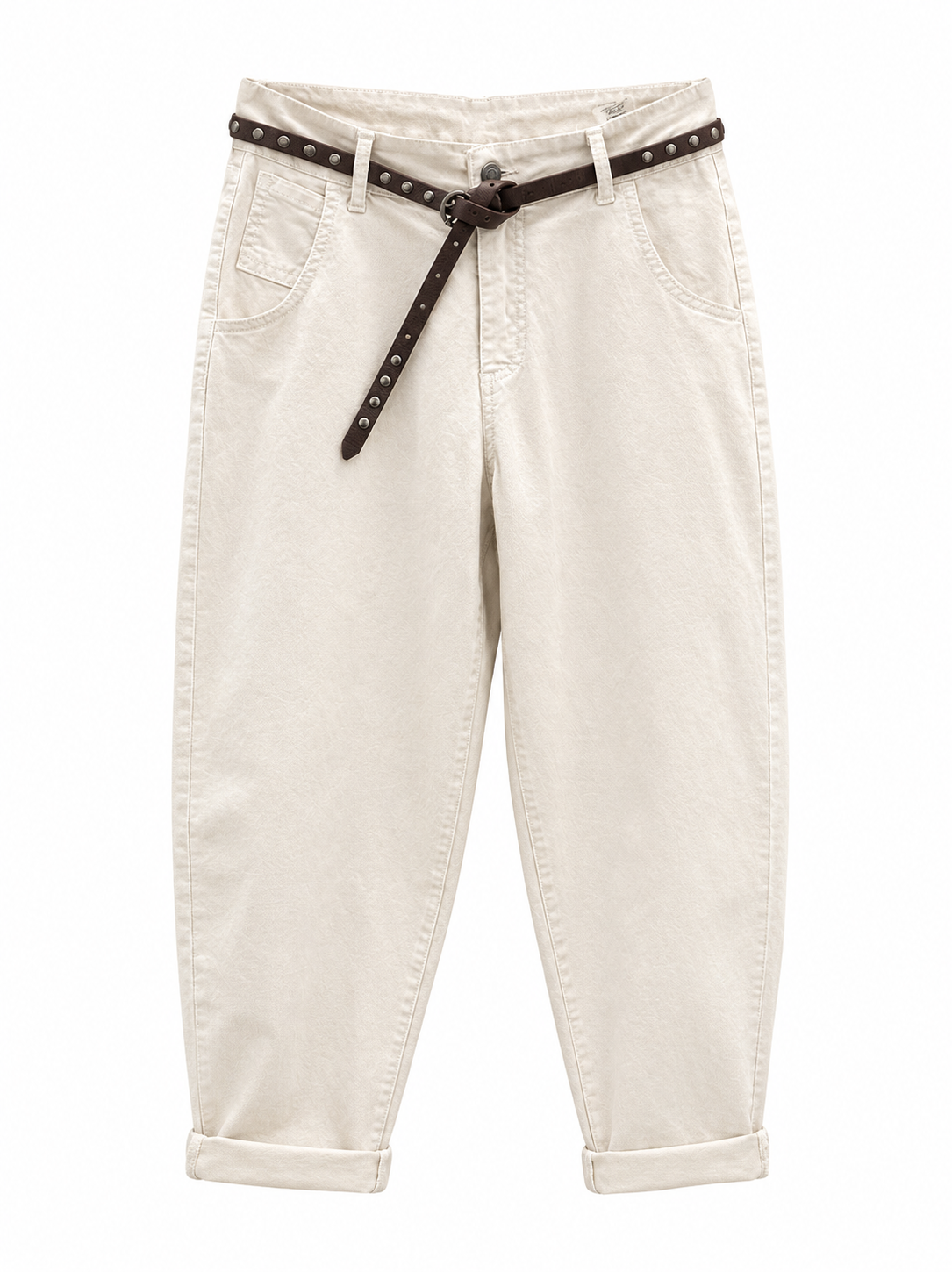 Relaxed Tapered Trousers