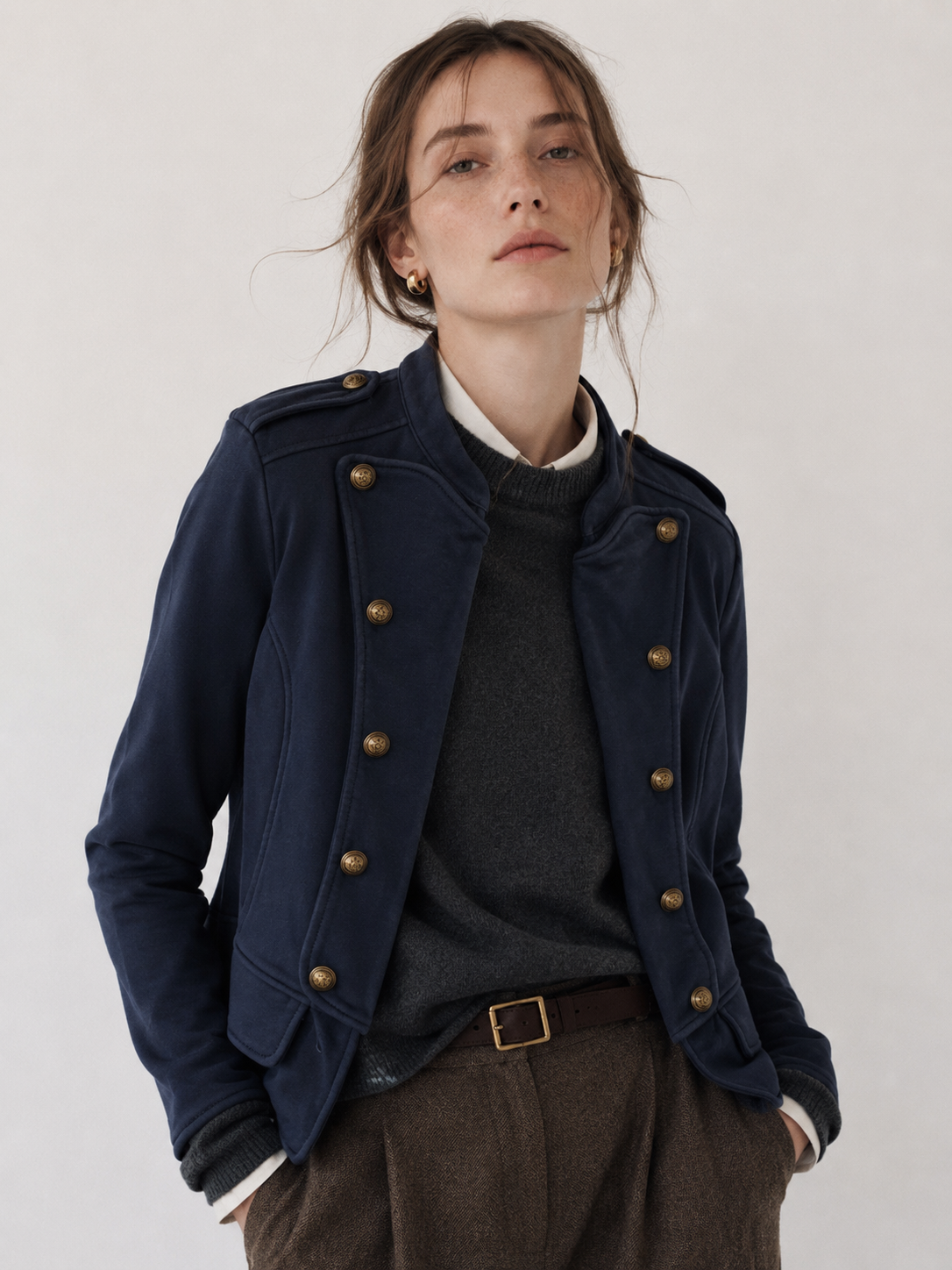 Tailored Hip-Length Jacket