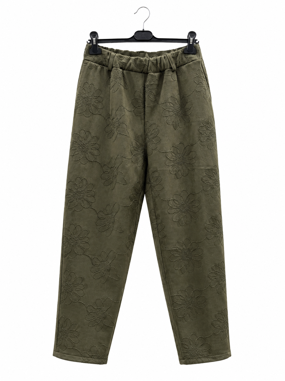 Loose Embroidered Trousers