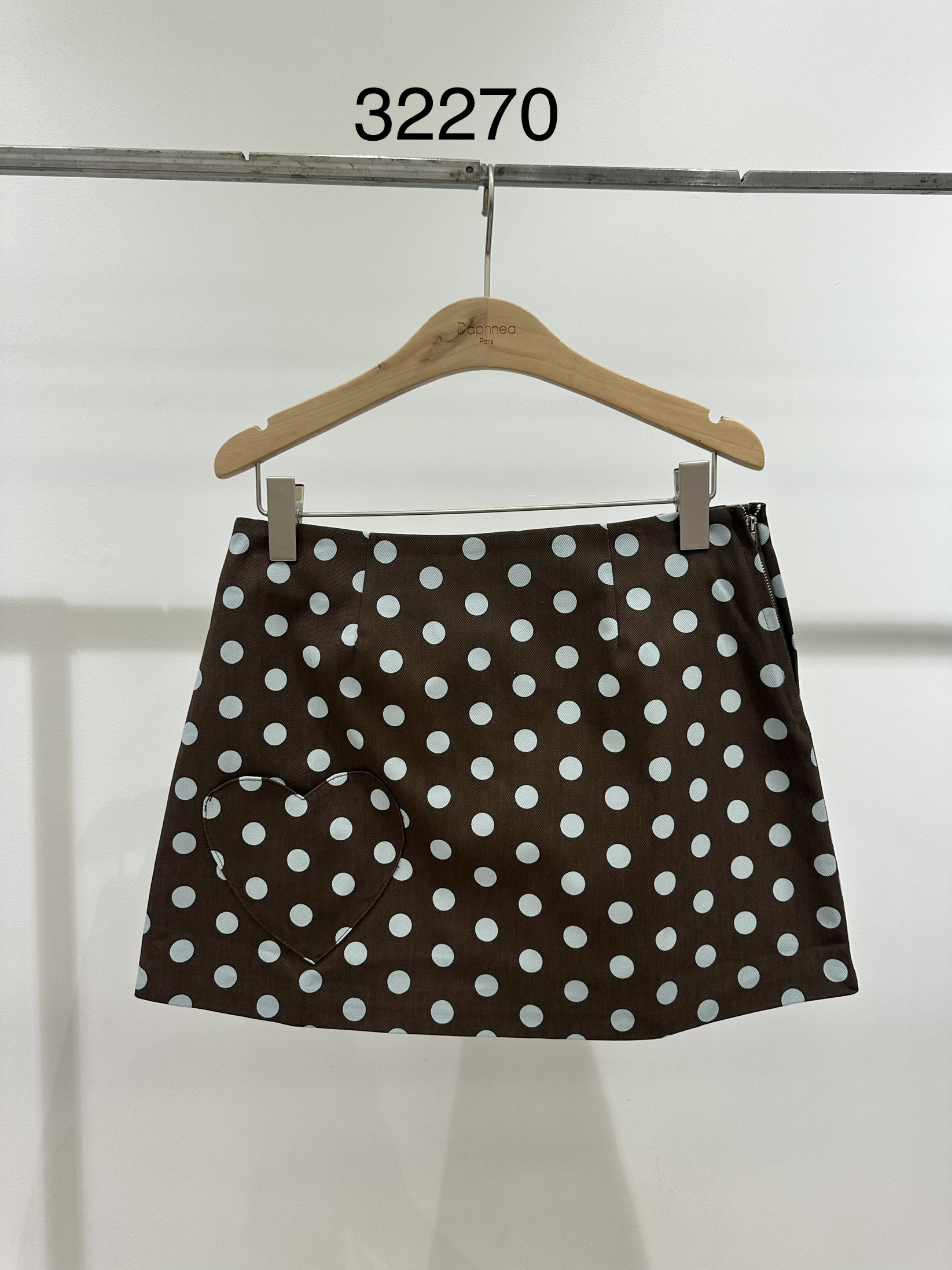 Mini Skirt with Polka Dots
