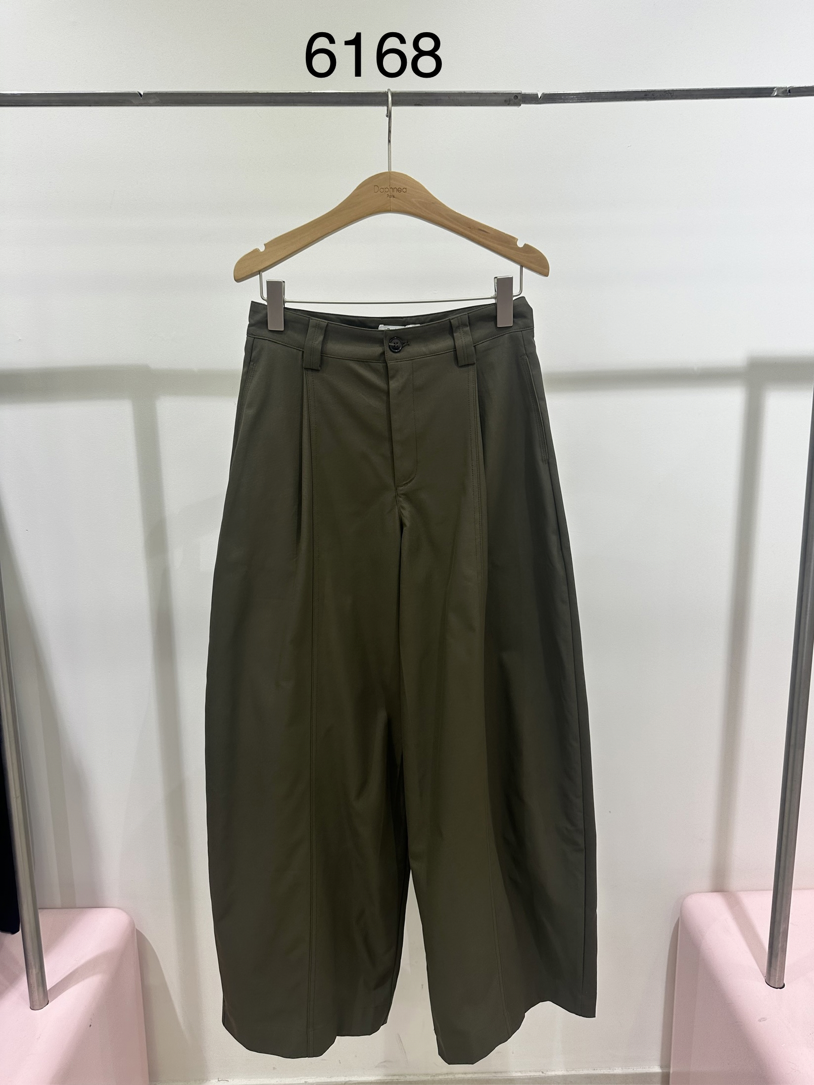 Straight Crop Cargo Trousers