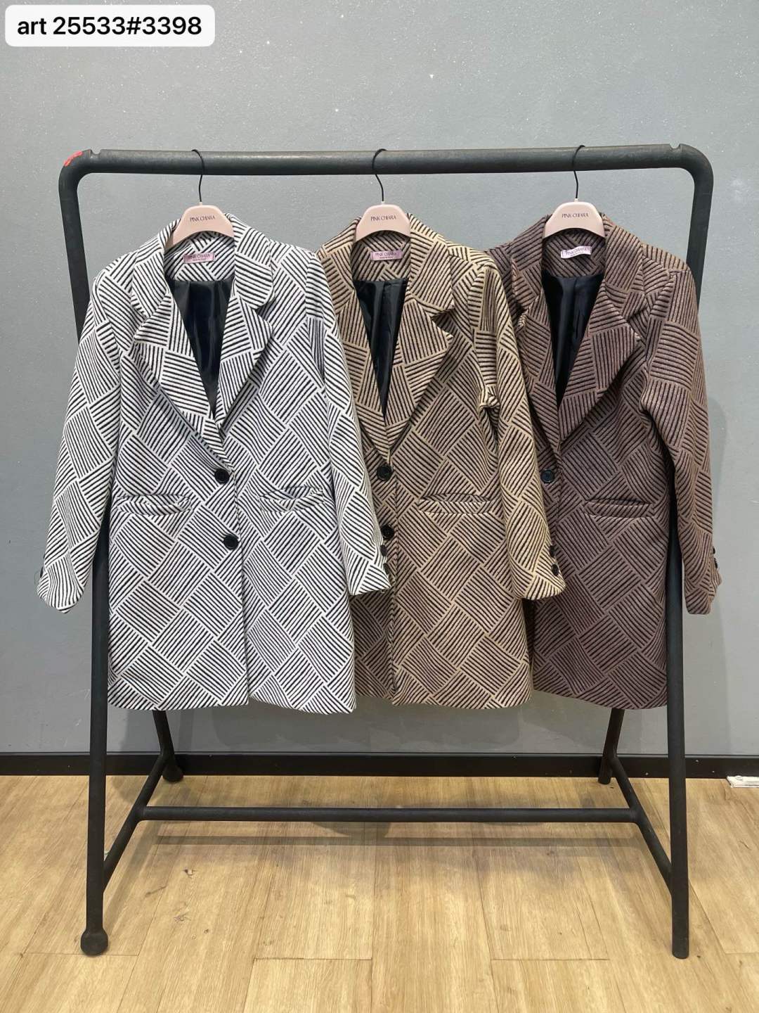 Long Tailored Coat with Lapels