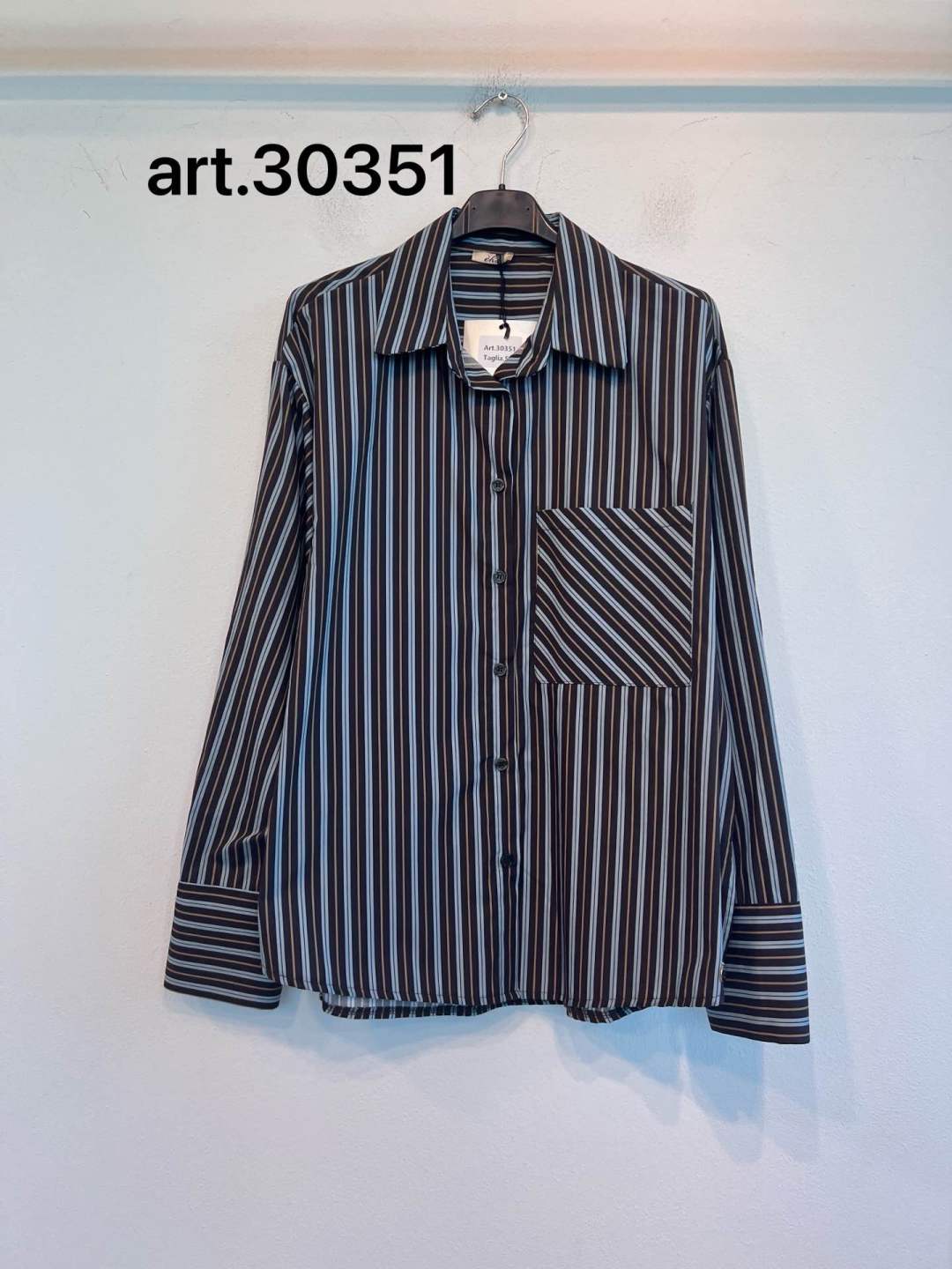 Striped Classic Shirt — Straight Fit