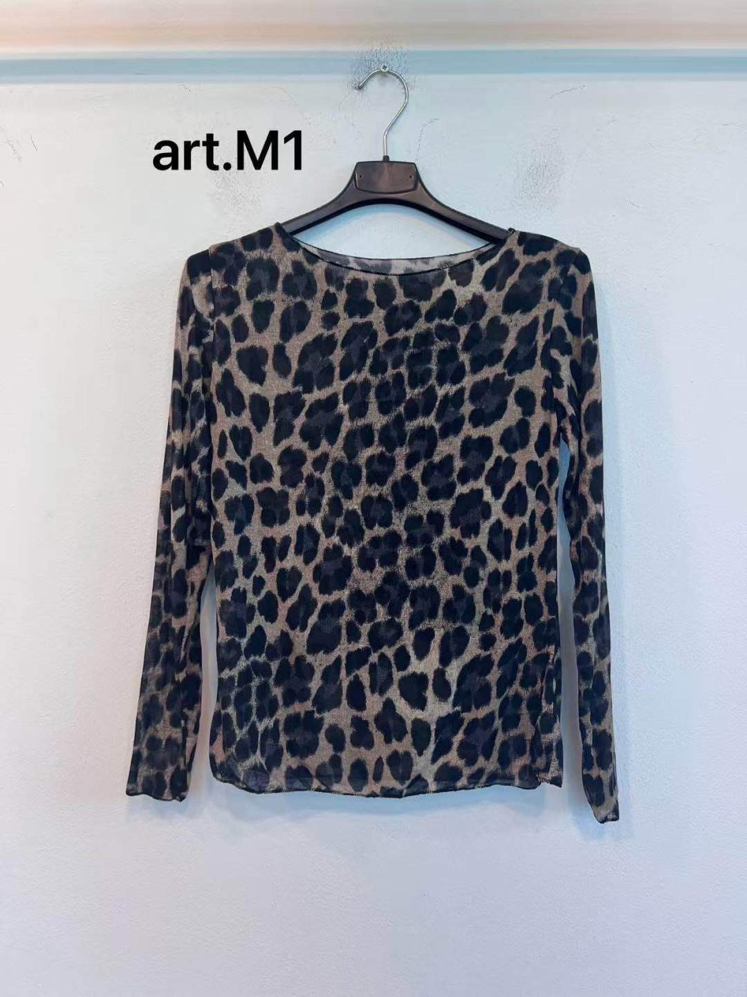 Leopard-Print Top