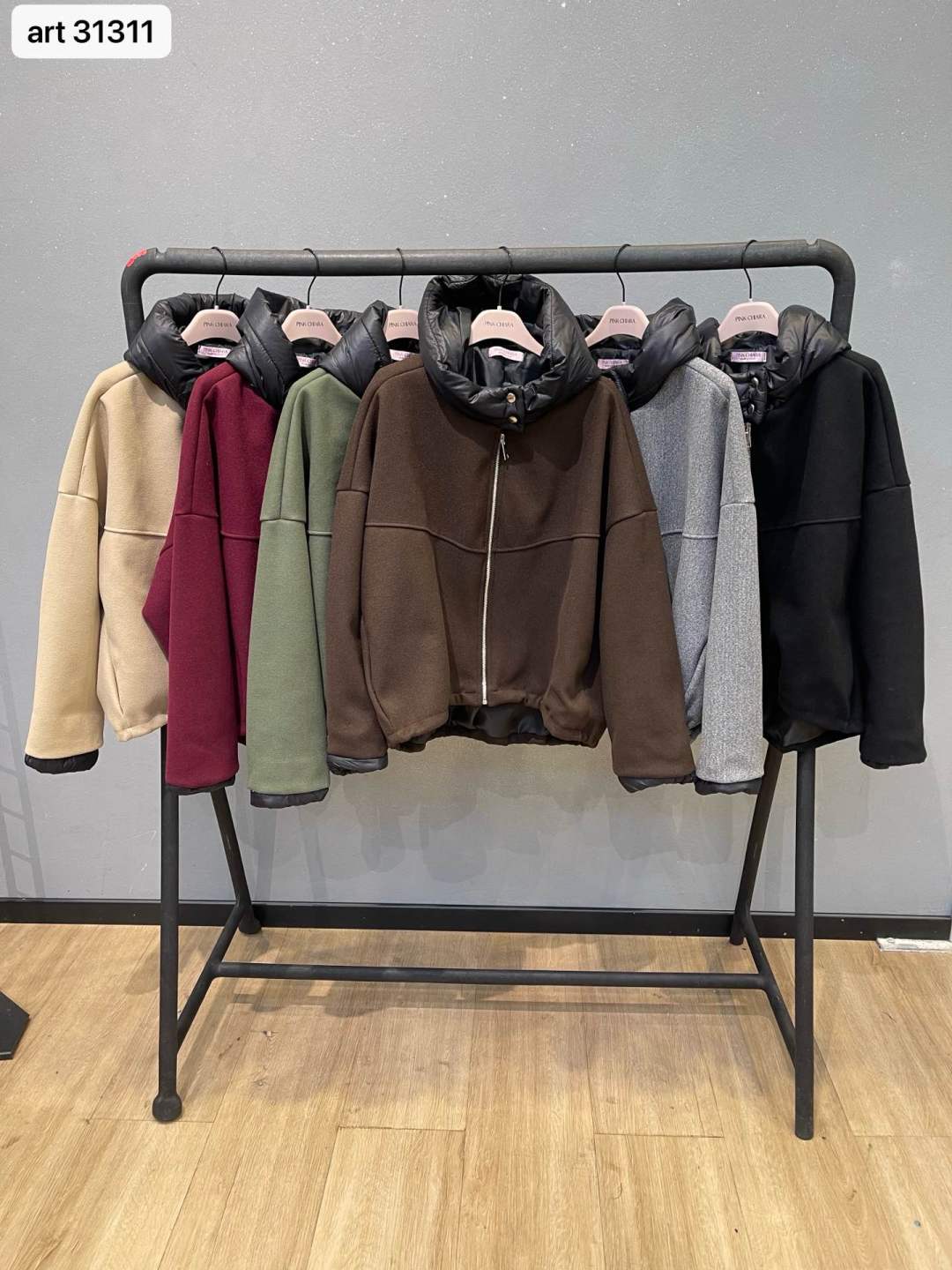 Hooded Bomber Jacket