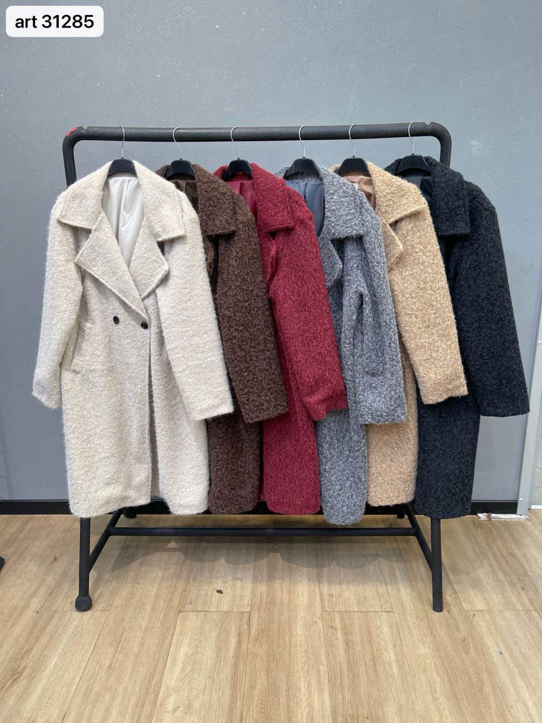 Double-Breasted Lapel Coat