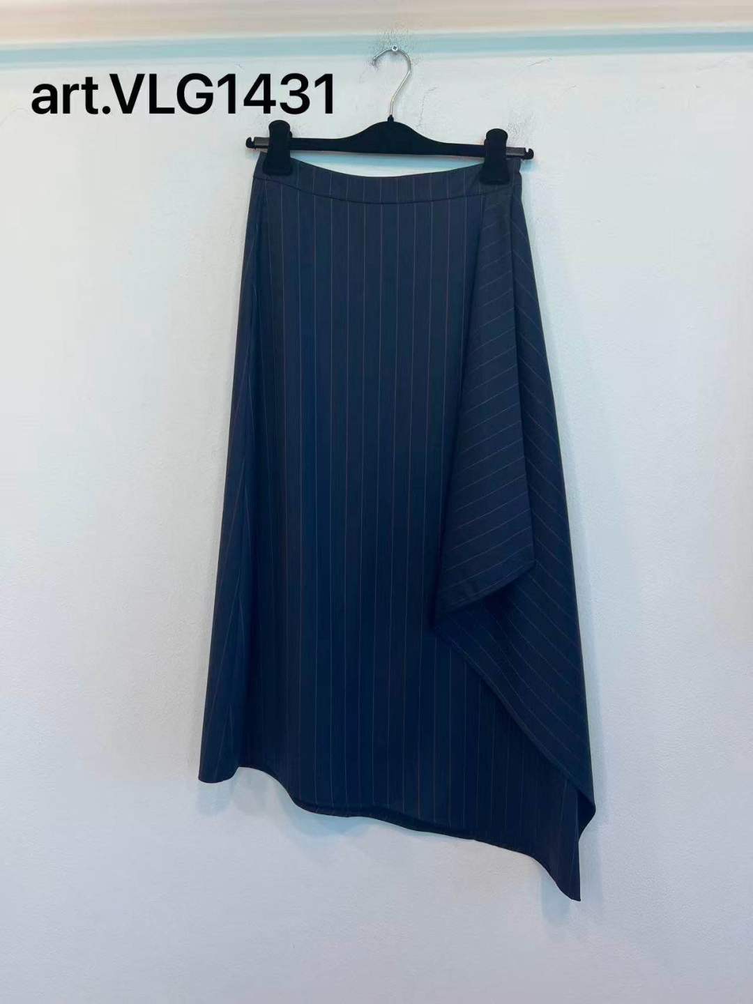 Asymmetrical A-line Midi Skirt