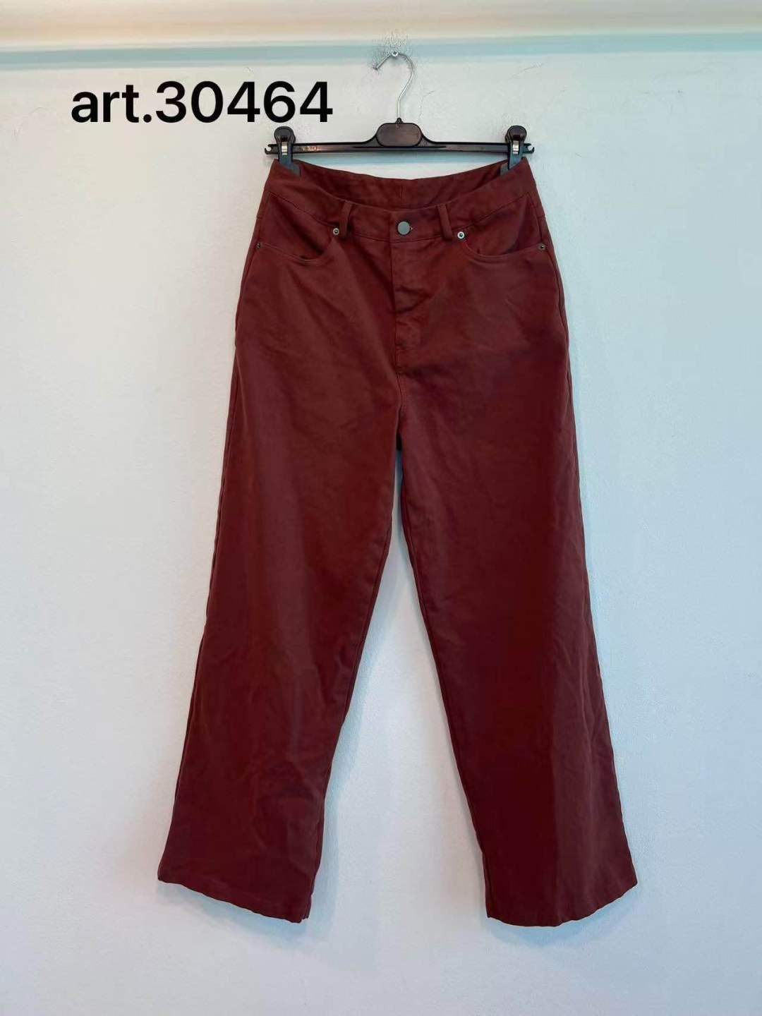 Straight Ankle-Length Trousers
