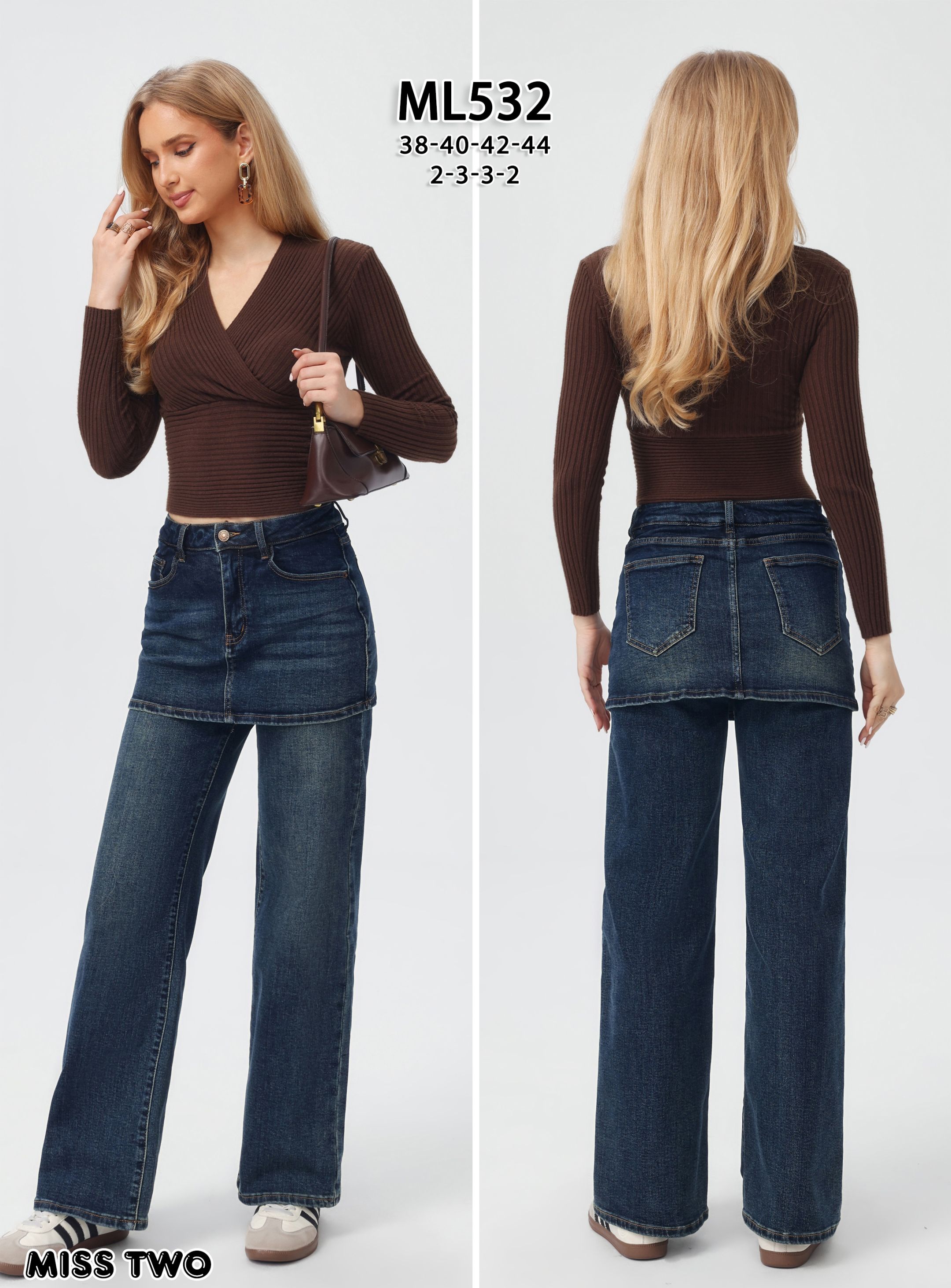 Wide-Leg Jeans