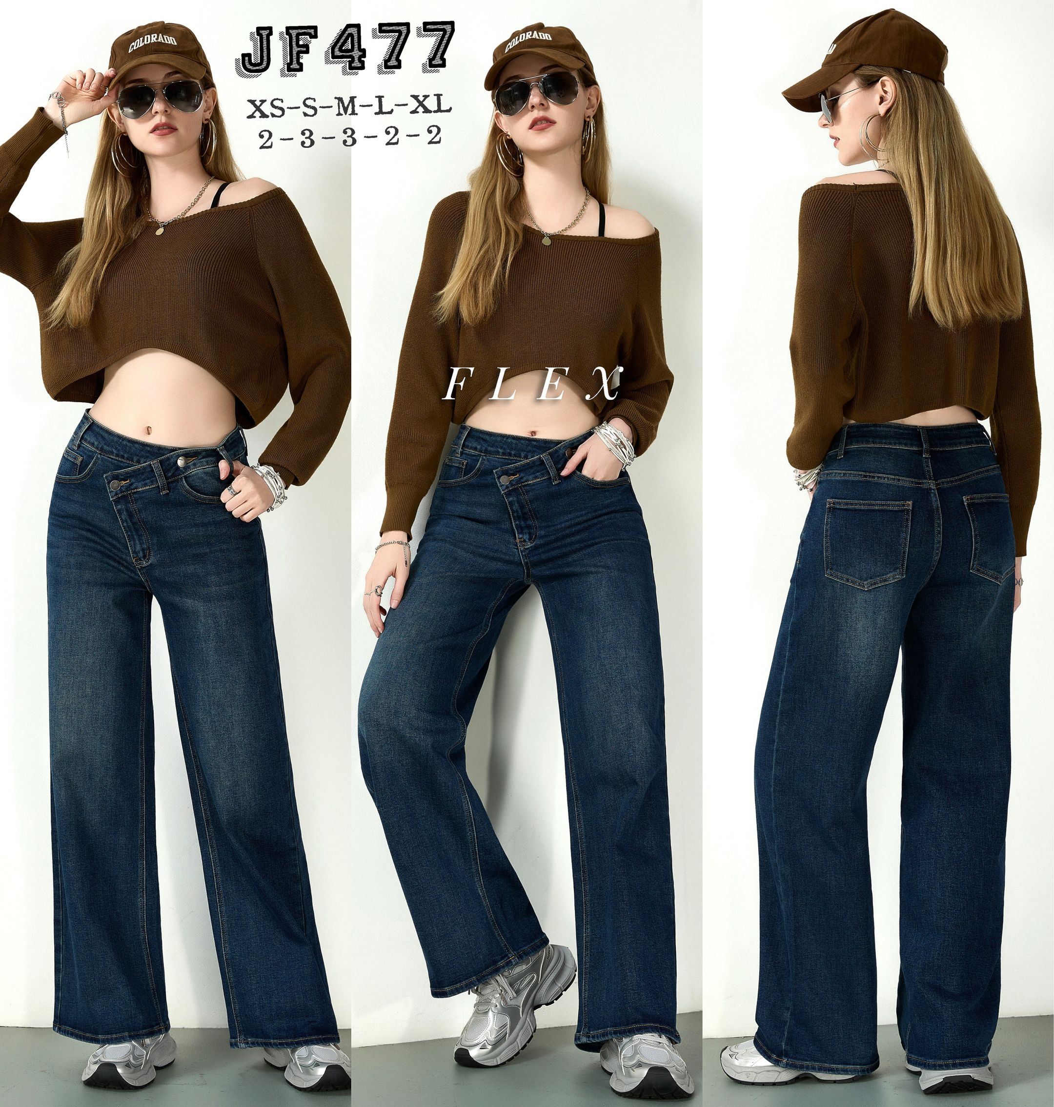 Regular Wide-Leg Jeans