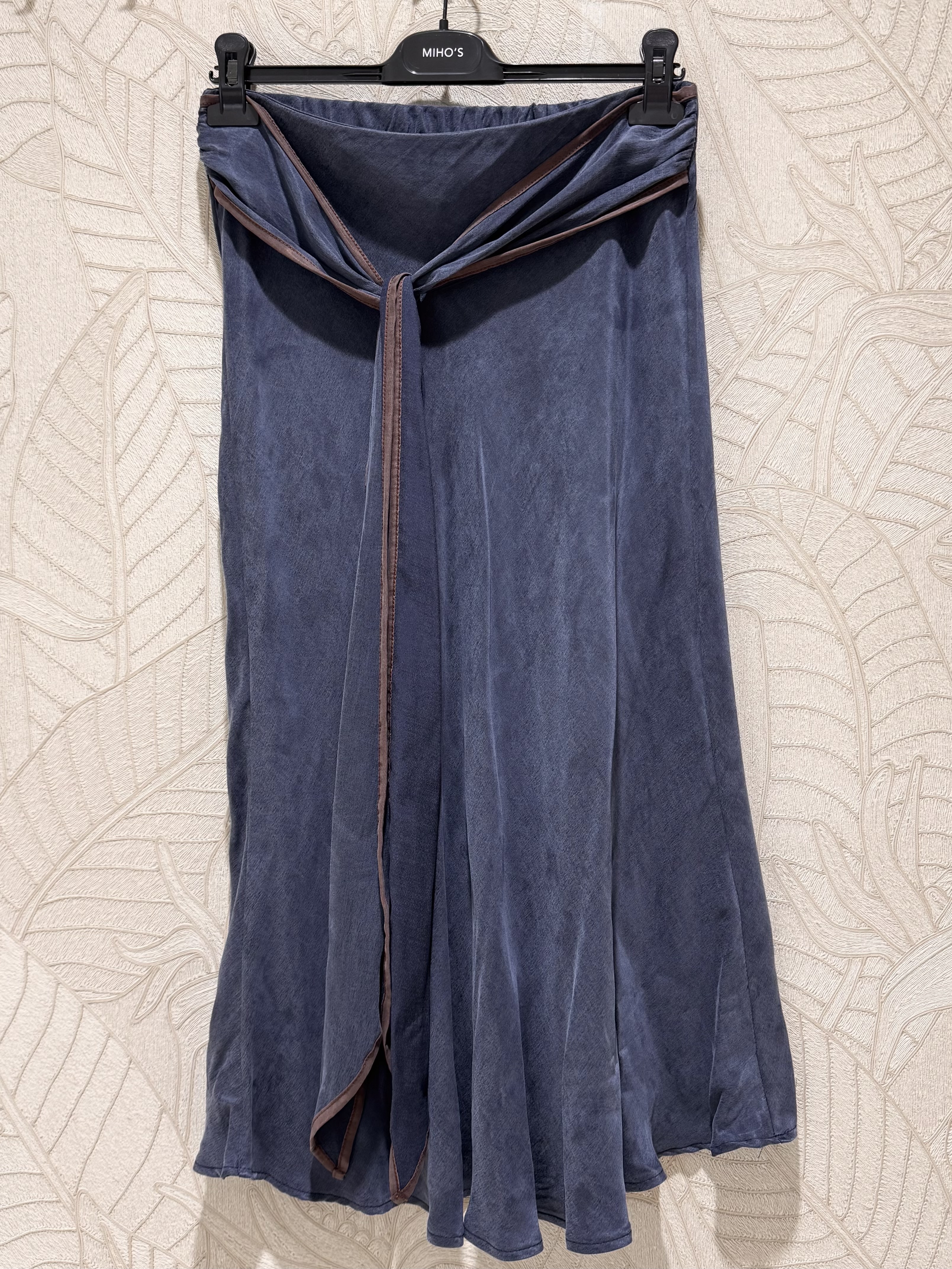 Tied Wrap Maxi Skirt
