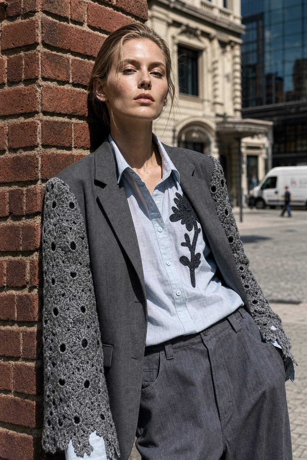 Tailored Blazer with Lapels