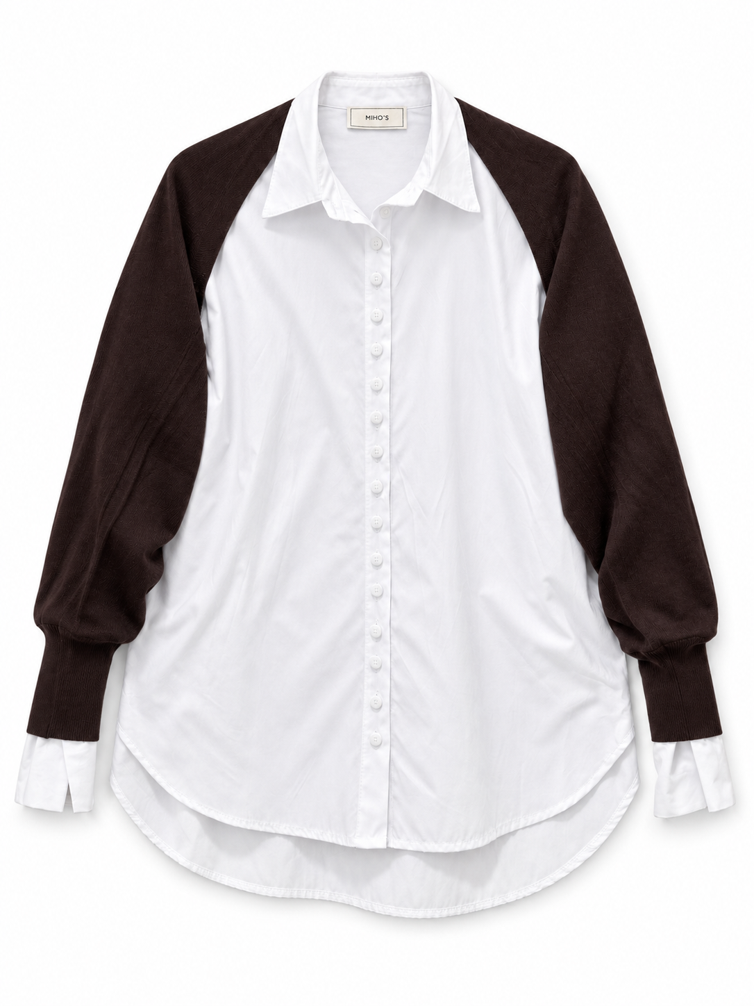 Relaxed-Fit Shirt with Classic Collar