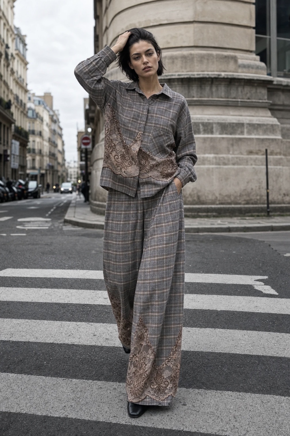 Relaxed Shirt with Collar