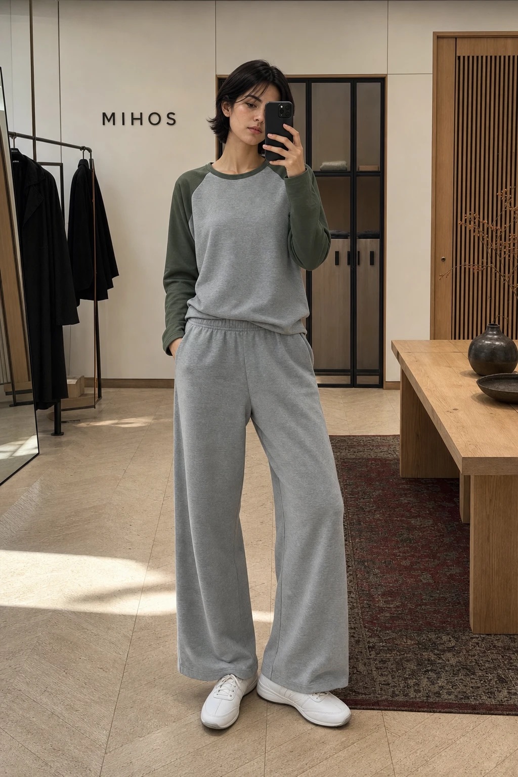 Regular Raglan Sweatshirt