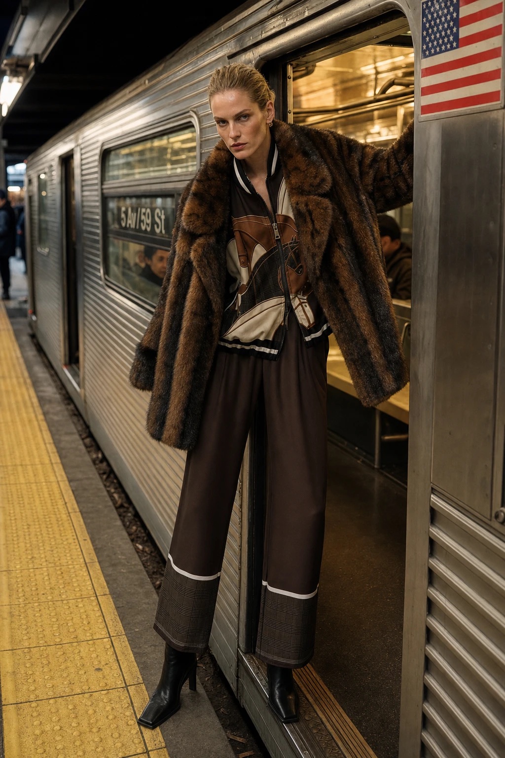 Relaxed Hip-Length Coat