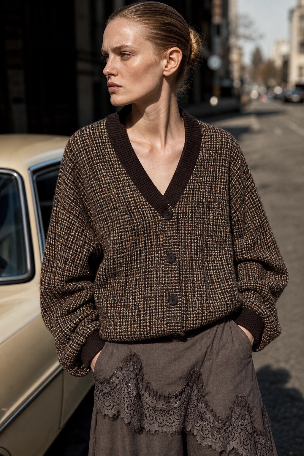 Oversize Hip-Length Jacket