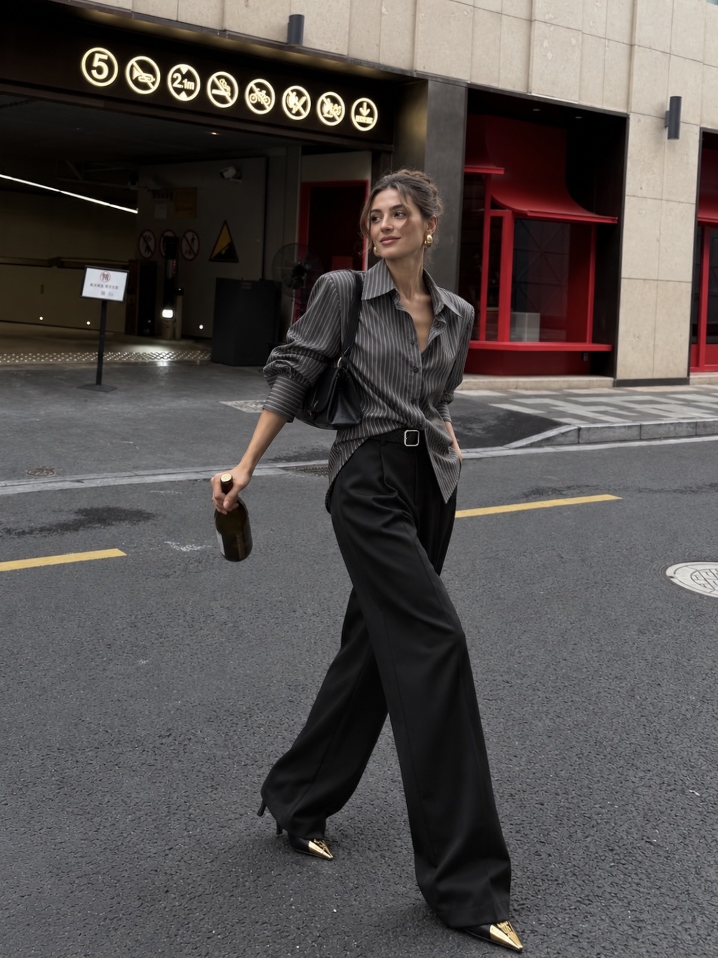 Relaxed Collar Shirt